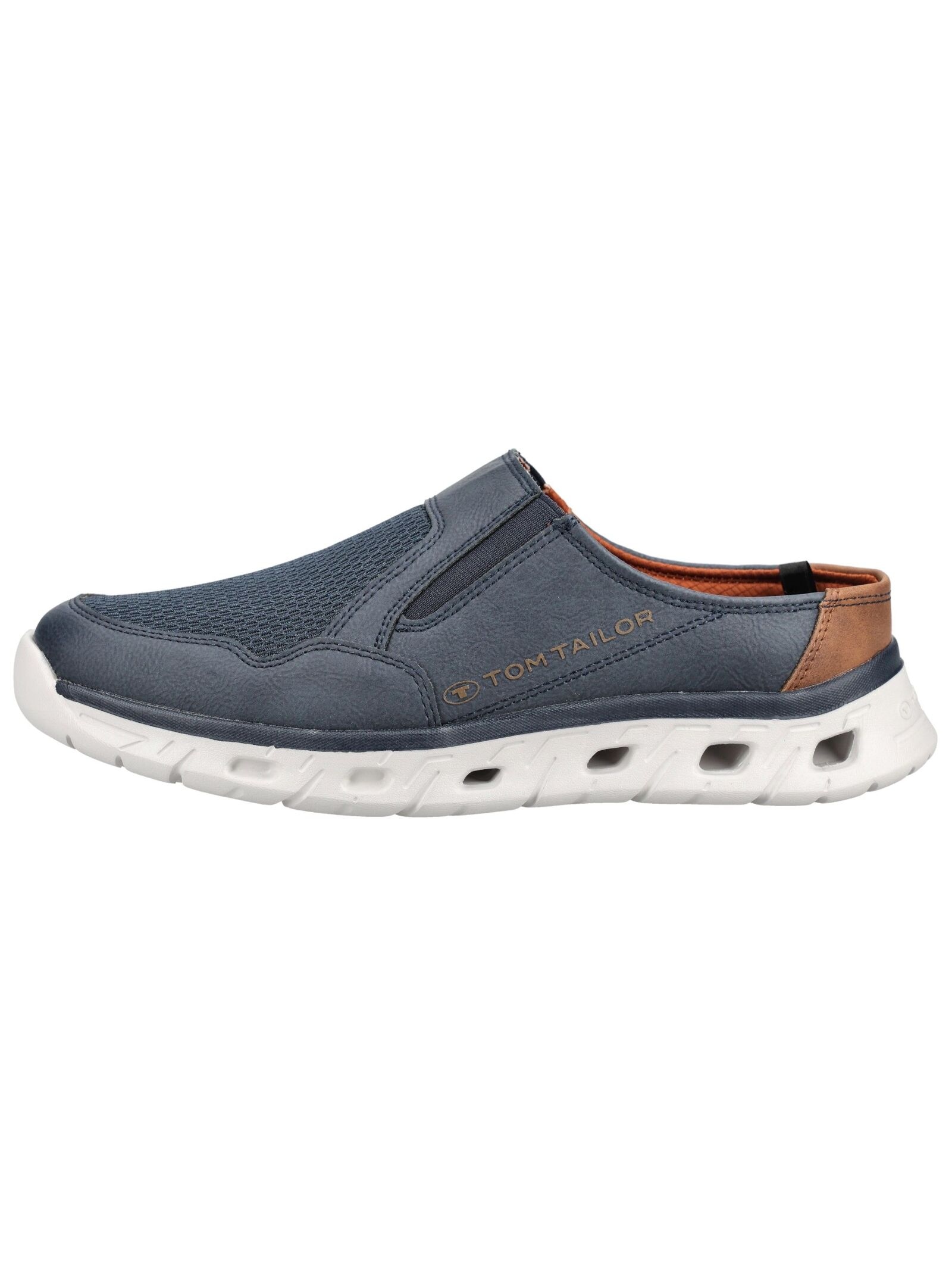 TOM TAILOR Pantolette »Tom Tailor Pantoletten Lederimitat/Textil«