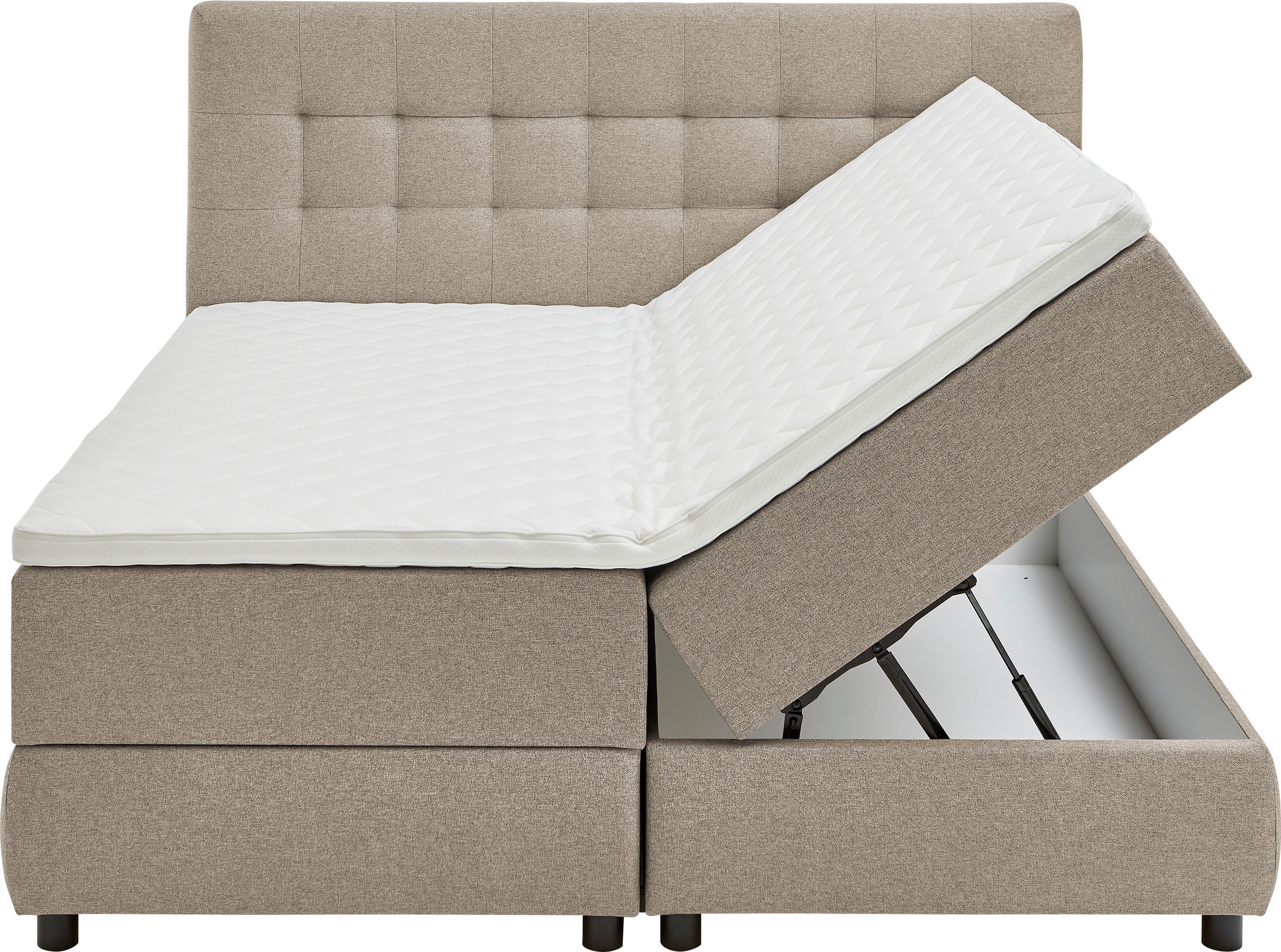 Thumbnail - ATLANTIC home collection Boxbett "LILO" inkl. Bettkasten und Topper