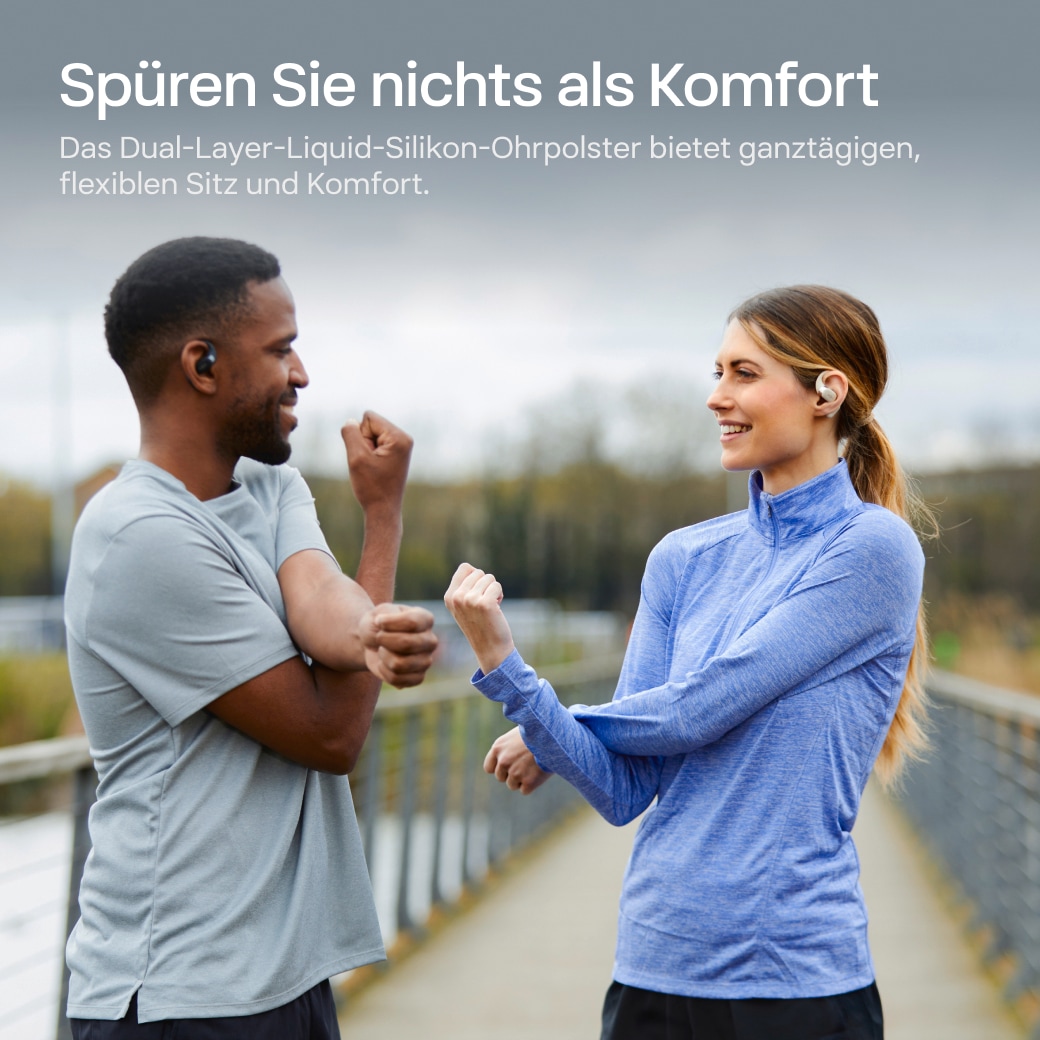 Shokz Open-Ear-Kopfhörer »OpenFit + Case«