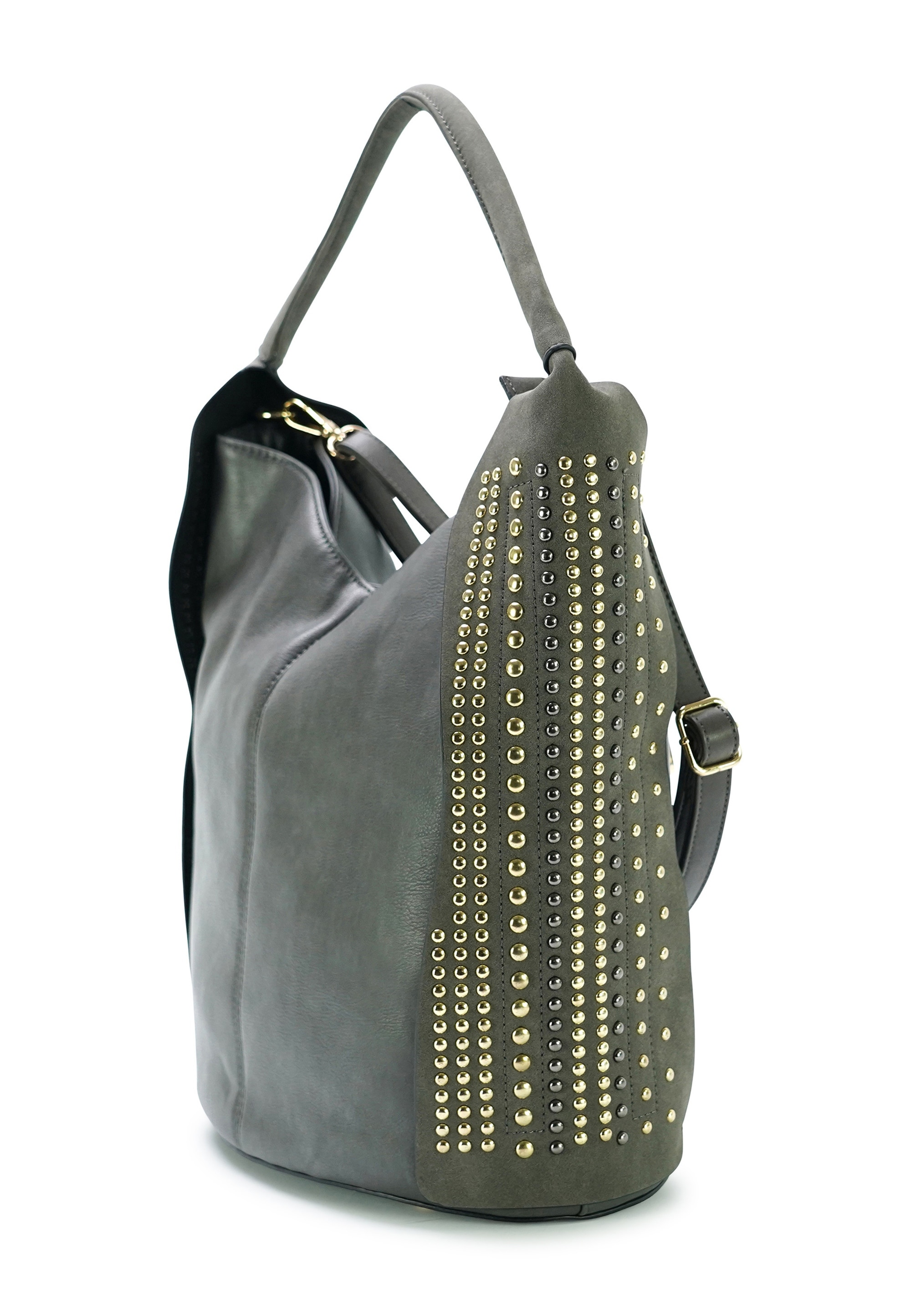 Harpa Henkeltasche »VIRGINIA« mit Multicolor-Nietenverzierung