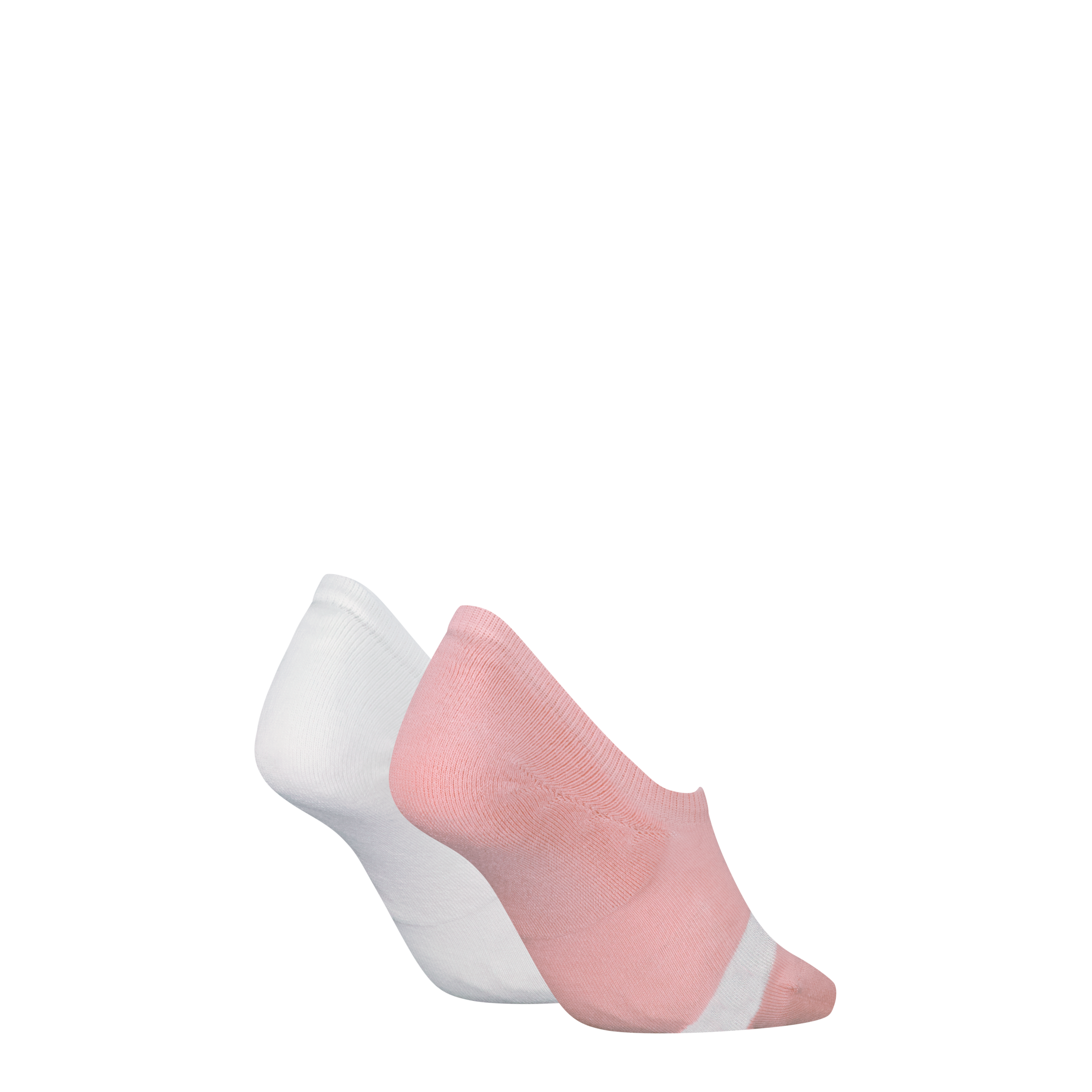 Calvin Klein Jeans Füßlinge »CKJ WOMEN HIGH CUT FOOTIE 2P GLOSSY«, (2 Paar), No-Show-Design, hoch ausgeschnitten