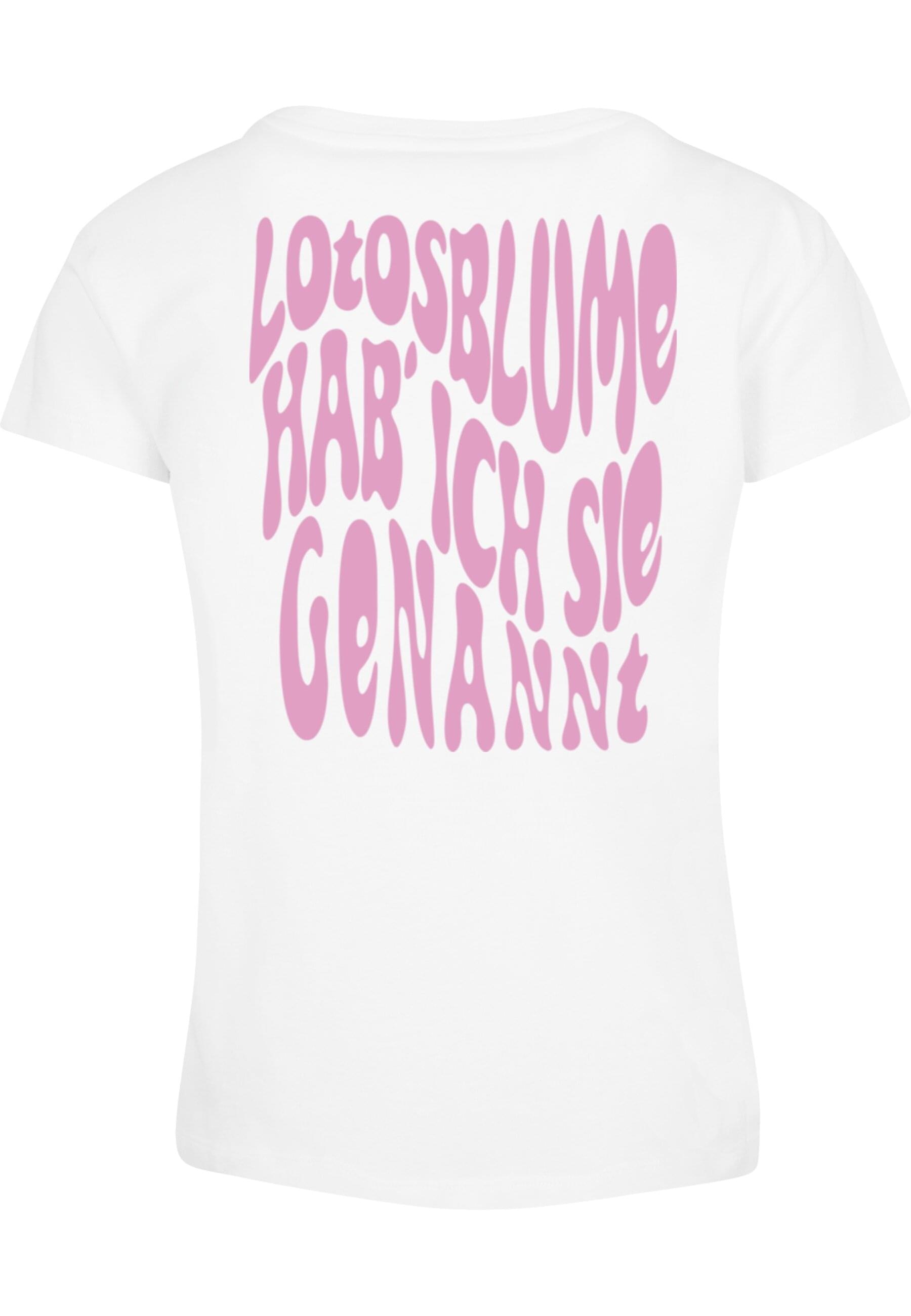 Merchcode T-Shirt "Merchcode Ladies Die Flippers - Lotosblume T-Shirt" 1 St günstig online kaufen