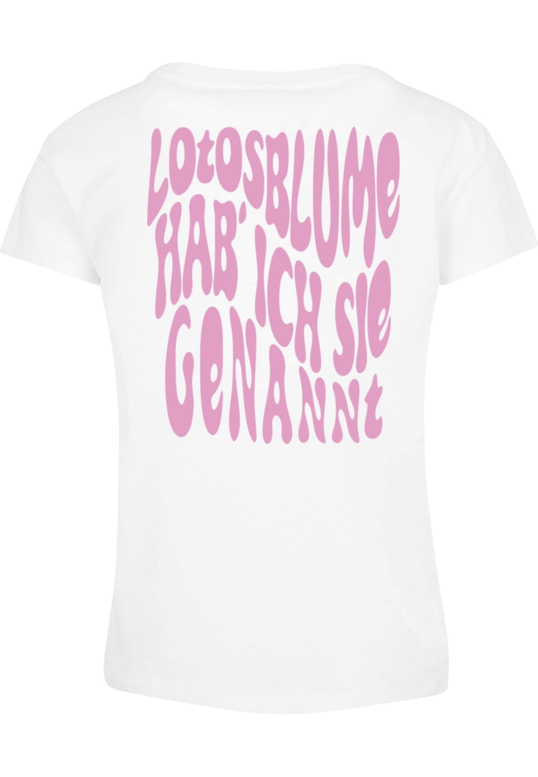 Merchcode T-Shirt "Merchcode Ladies Die Flippers - Lotosblume T-Shirt" günstig online kaufen