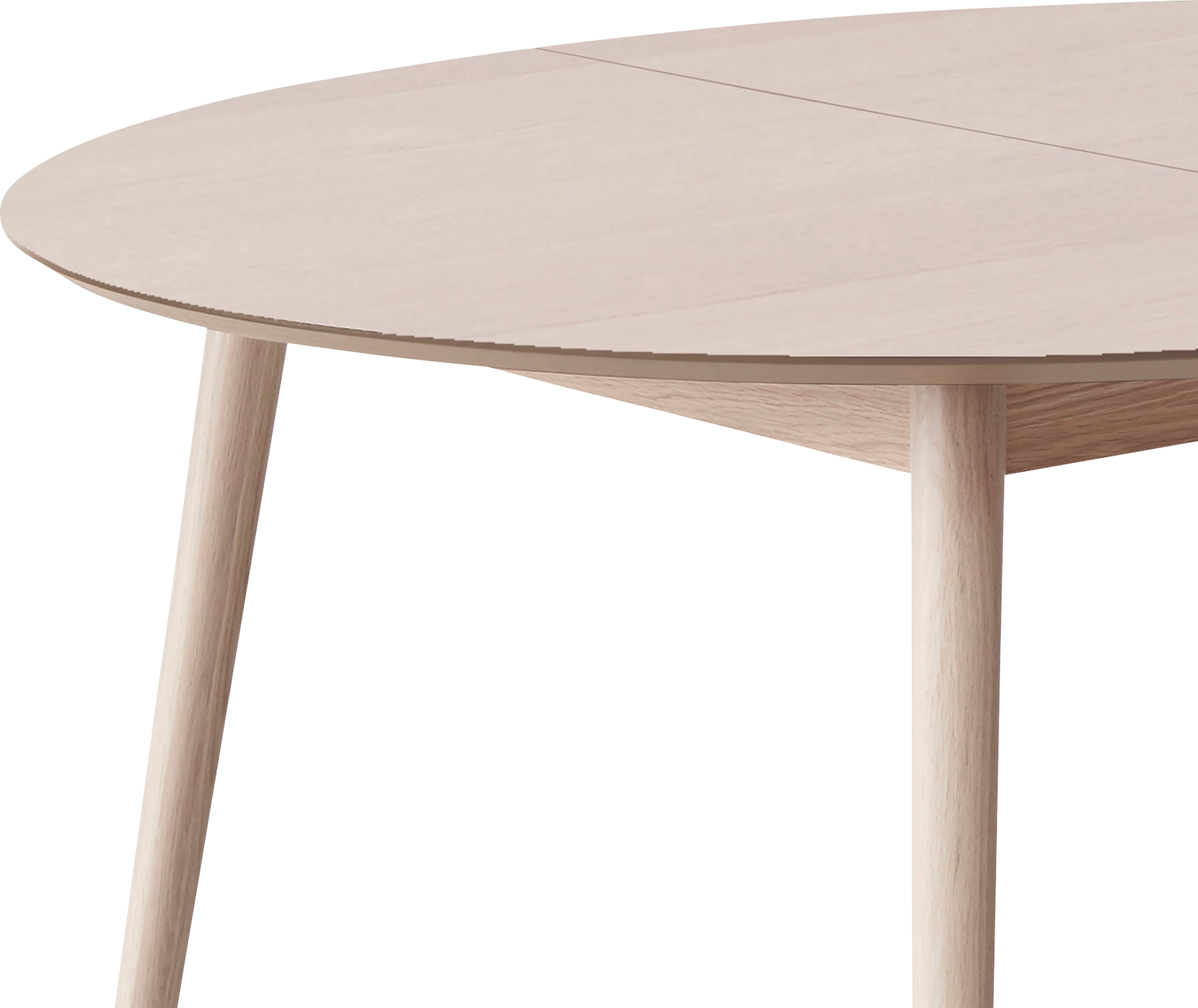 Hammel Furniture Esstisch »Meza Ø135(231) runde Massivholzgestell MDF/Laminat, Tischplatte by Hammel«, bestellen | aus cm, BAUR
