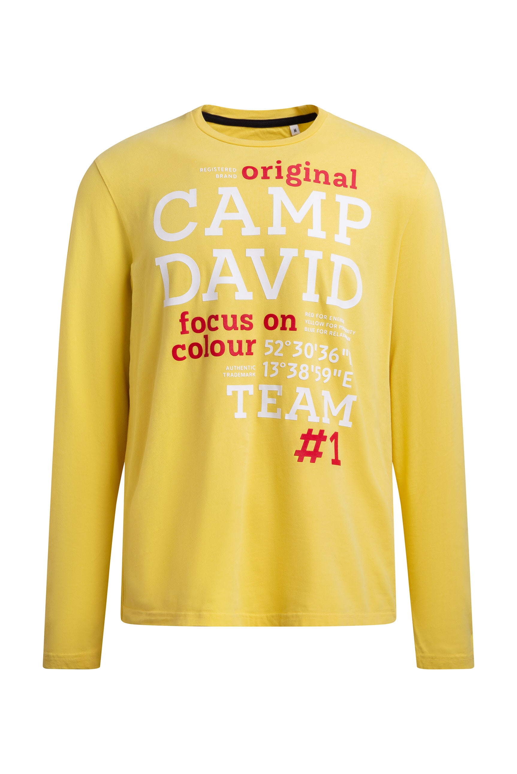 CAMP DAVID Rundhalsshirt