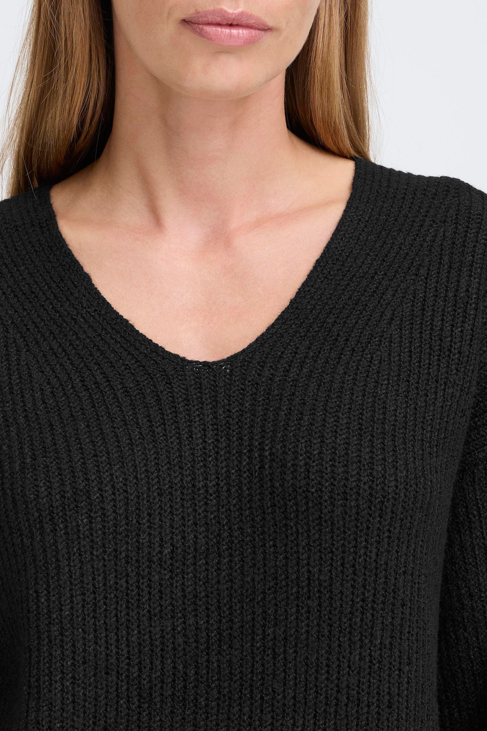 OXMO V-Ausschnitt-Pullover »V-Ausschnitt-Pullover OXICALLIE«
