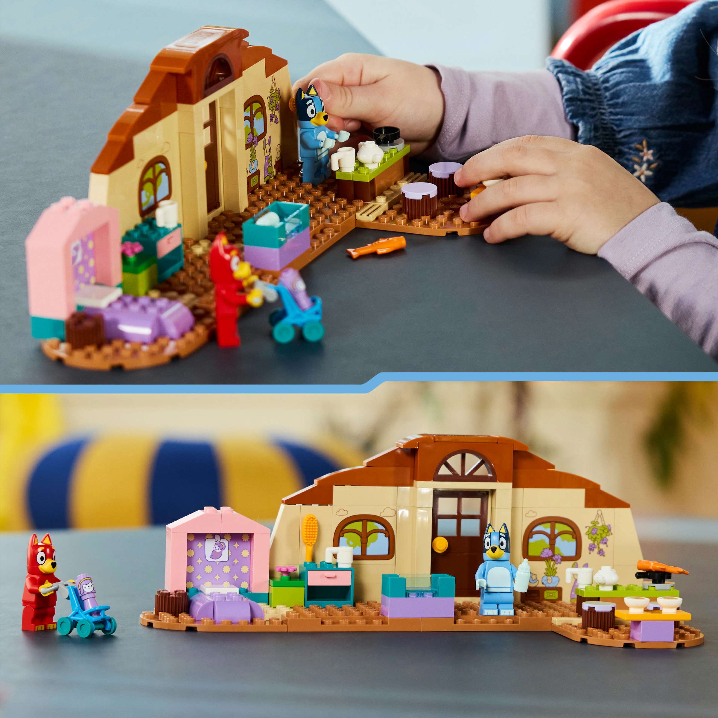 LEGO® Konstruktionsspielsteine »Schule mit Rusty und Bluey (11221), LEGO Bluey« Made in Europe