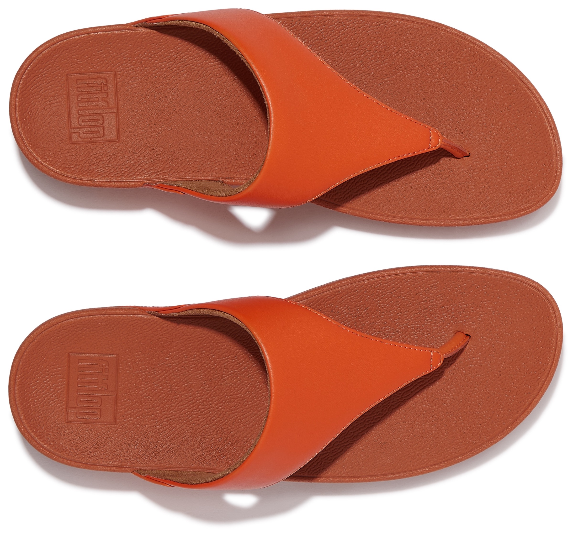 Fitflop Dianette »LULU LEATHER TOEPOST«, Pool Slides, Pantolette, Badeschuh mit Keilabsatz