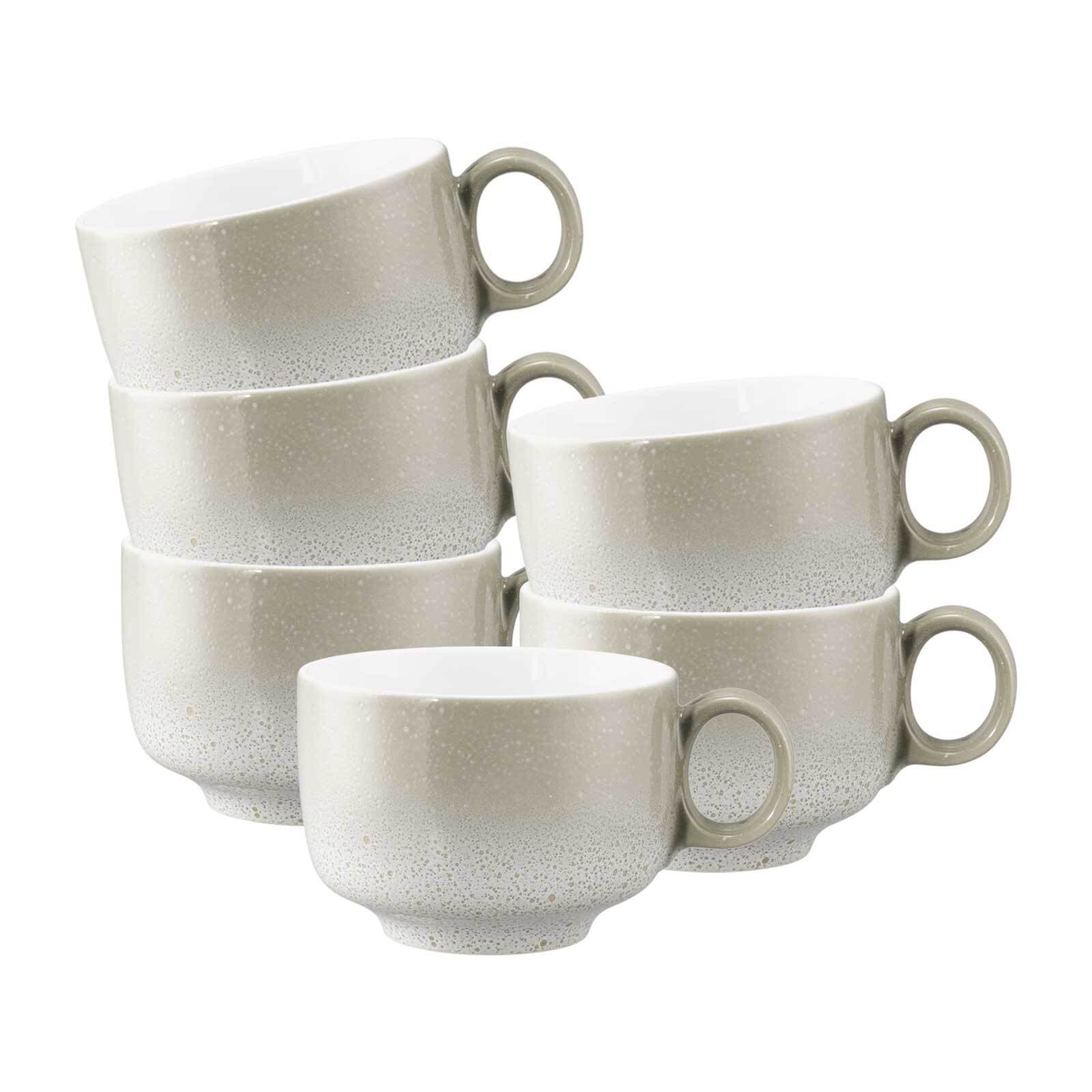 Seltmann Weiden Tasse "Milchkaffeetassen mit Henkel Sento Home 350 ml 6er S günstig online kaufen