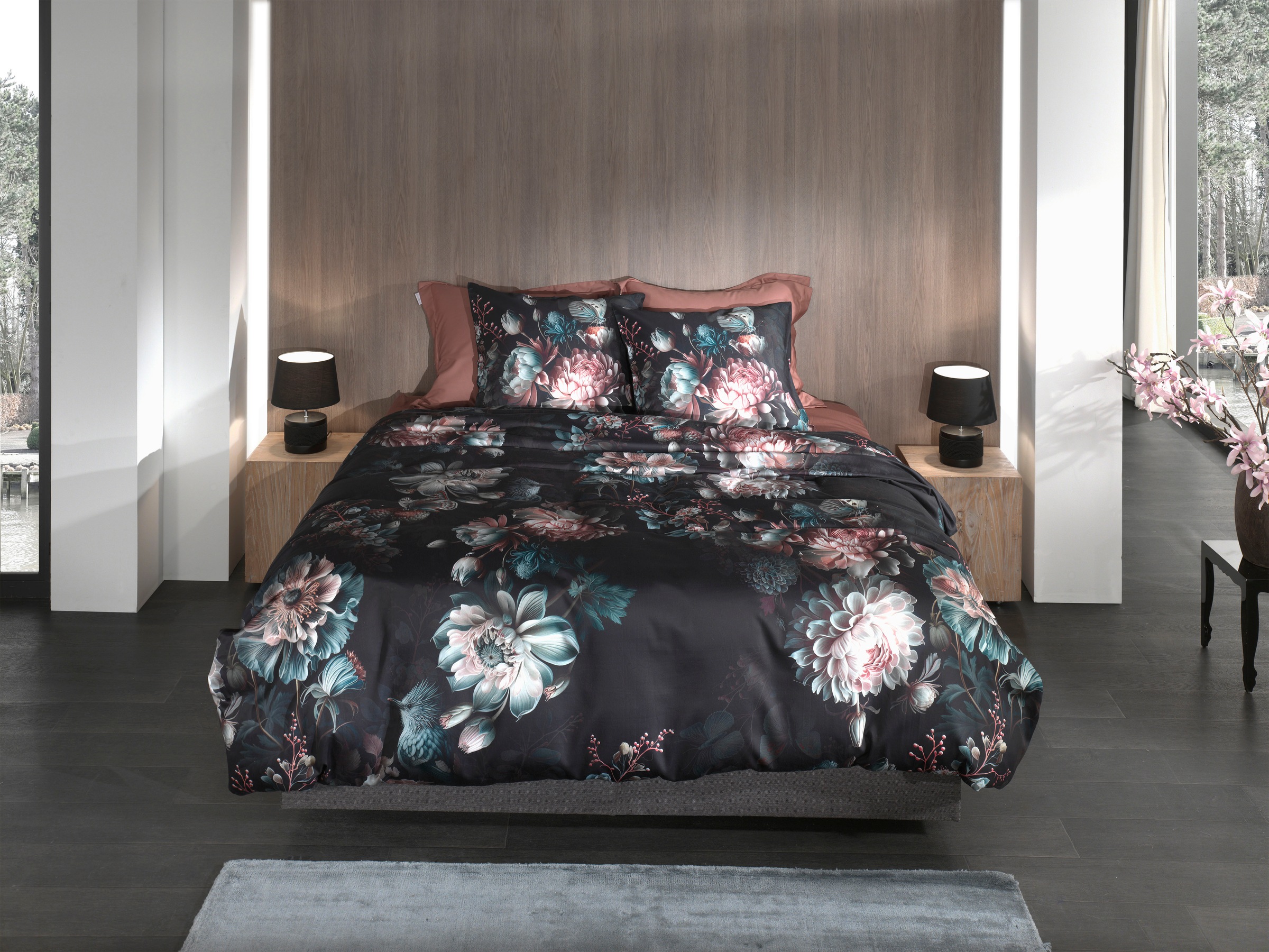 Heckett & Lane Bettwäsche »Milos«, Bettwäsche aus hochwertigem Mako-Satin, Bettwäsche ab 135x200 cm