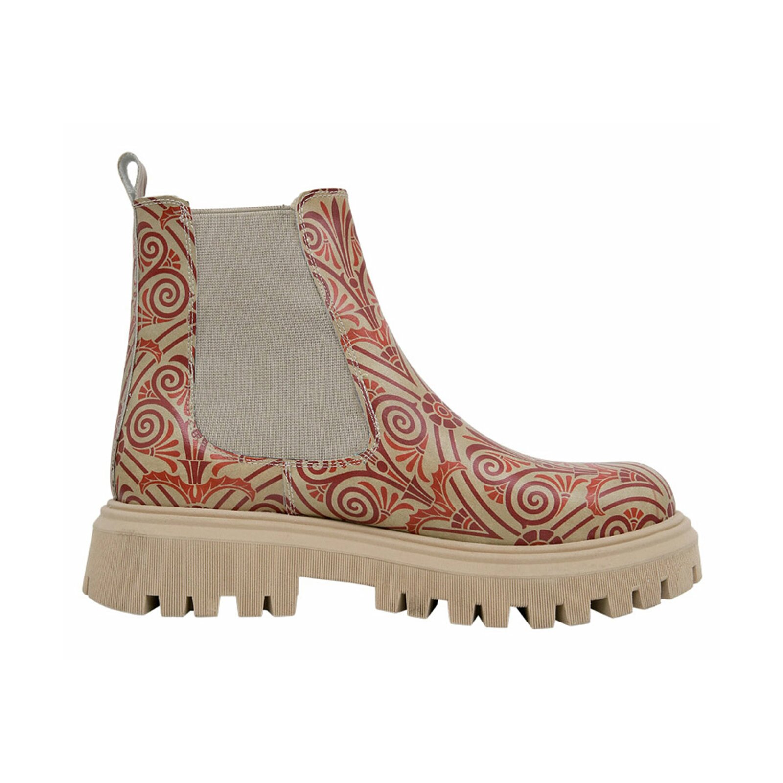 Thumbnail - DOGO Chelseaboots "Aura Boots Majestic Gold Damen Stiefeletten", Vegan