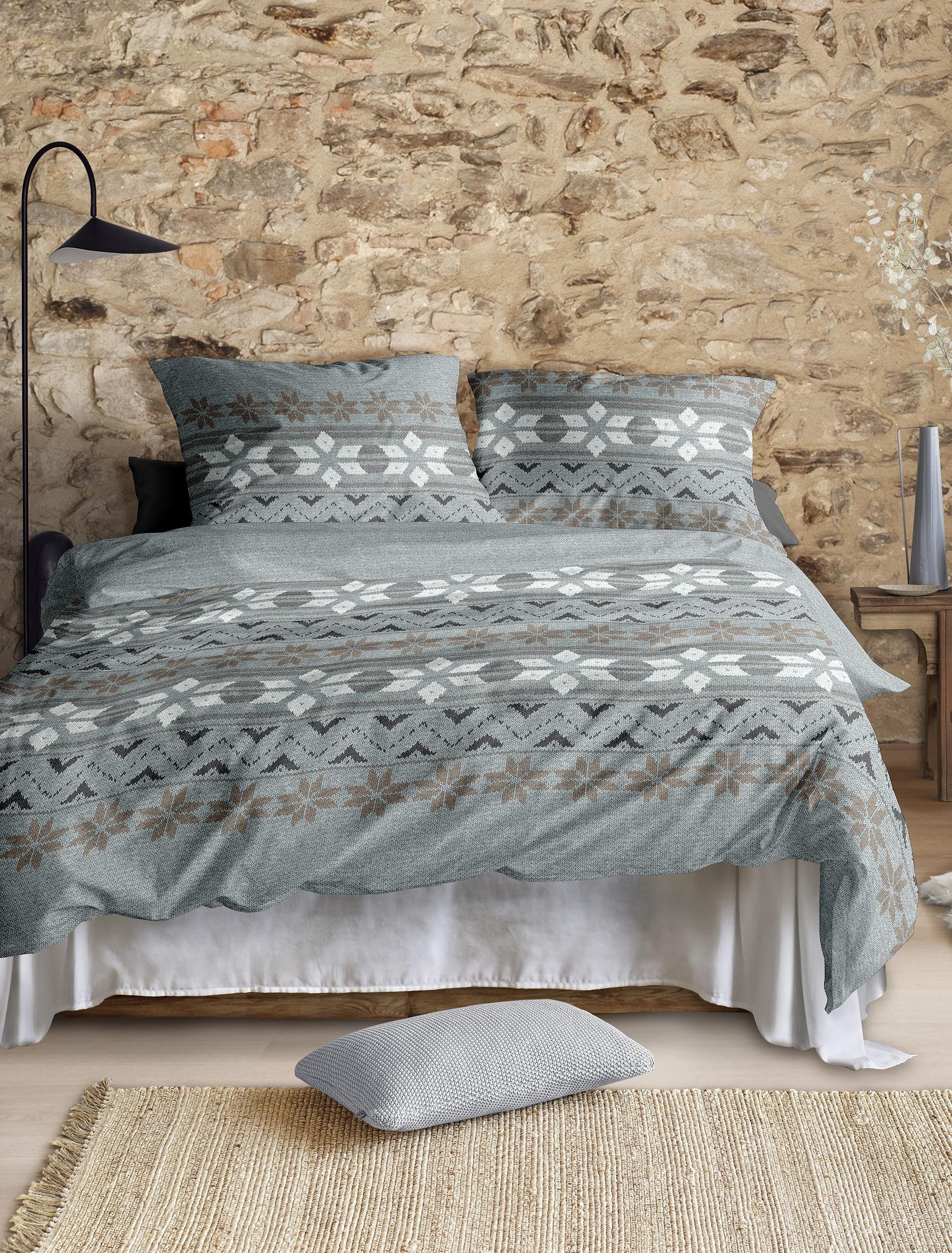 Irisette Bettwäsche "Panda 8621" 2 Stk. flauschig weich und wärmend günstig online kaufen