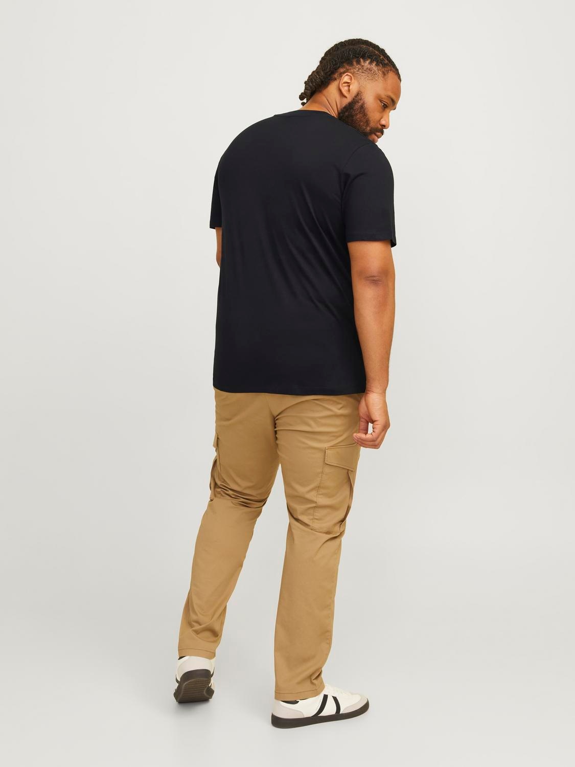 Jack & Jones PlusSize T-Shirt »JJECALEB VARSITY TEE SS O-NECK NOOS PLS«