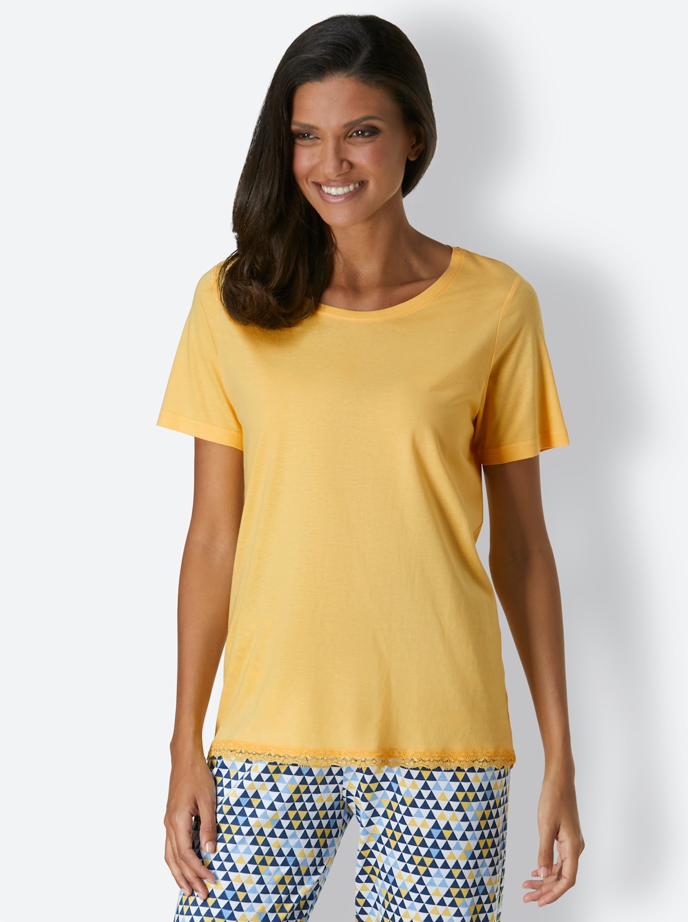 wäschepur Pyjamaoberteil "Schlafanzug-Shirt" 1 Stk. tlg. günstig online kaufen
