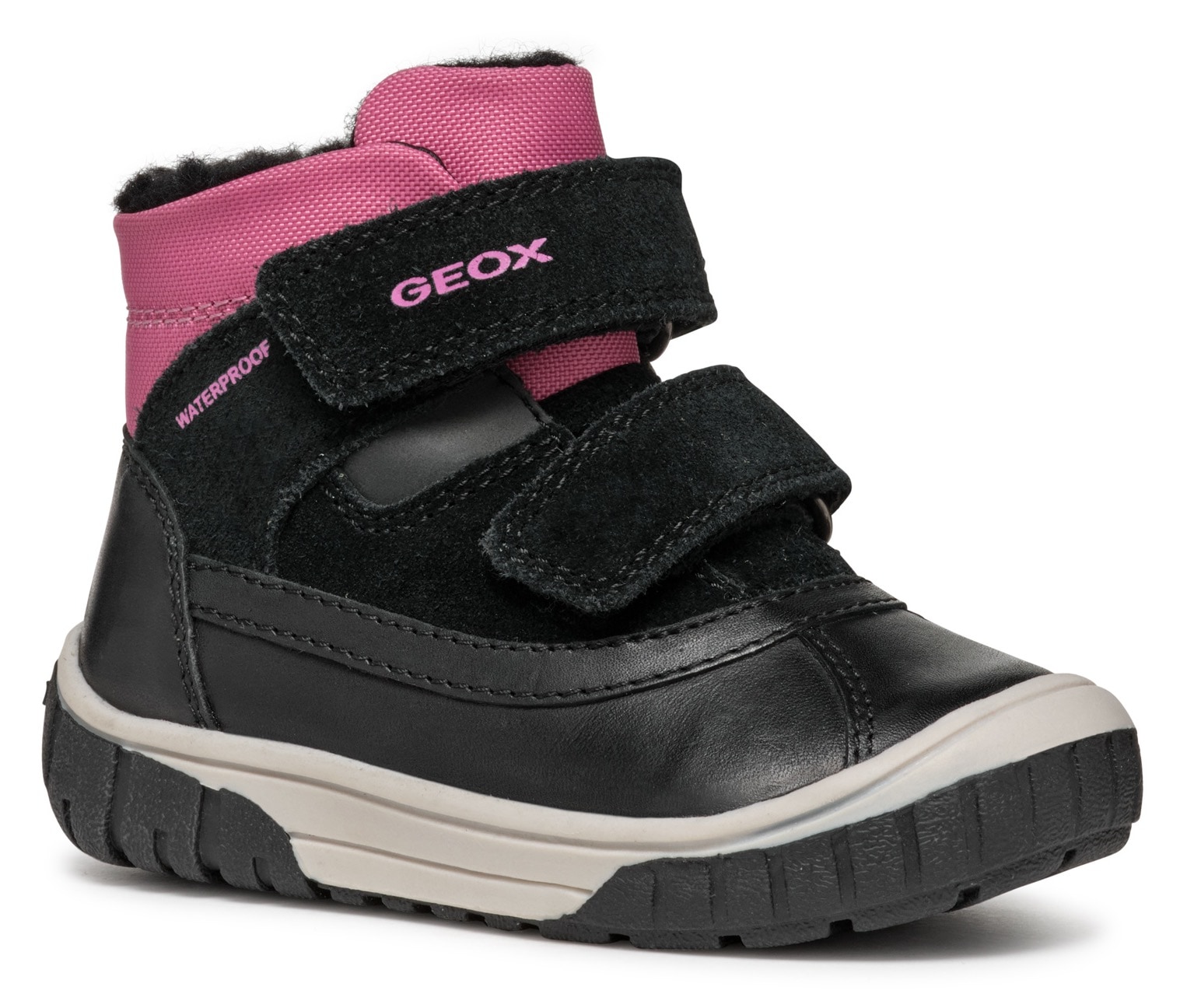 Winterboots »B OMAR GIRL WPF C«, Klettstiefel, Babystiefel, Winterstiefel mit...