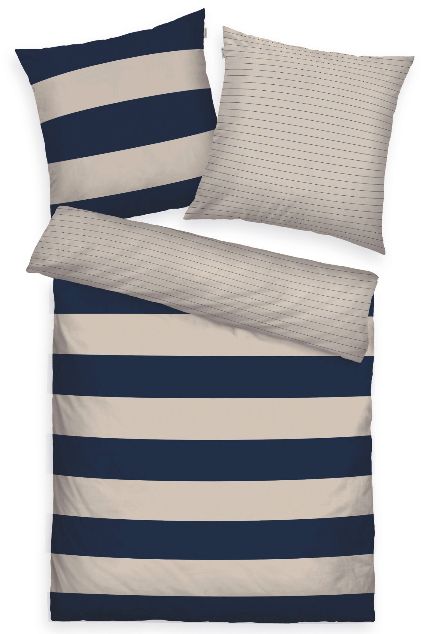 TOM TAILOR HOME Bettwäsche "BOLD STRIPES in Gr. 135x200cm, 155x220cm oder 2 günstig online kaufen