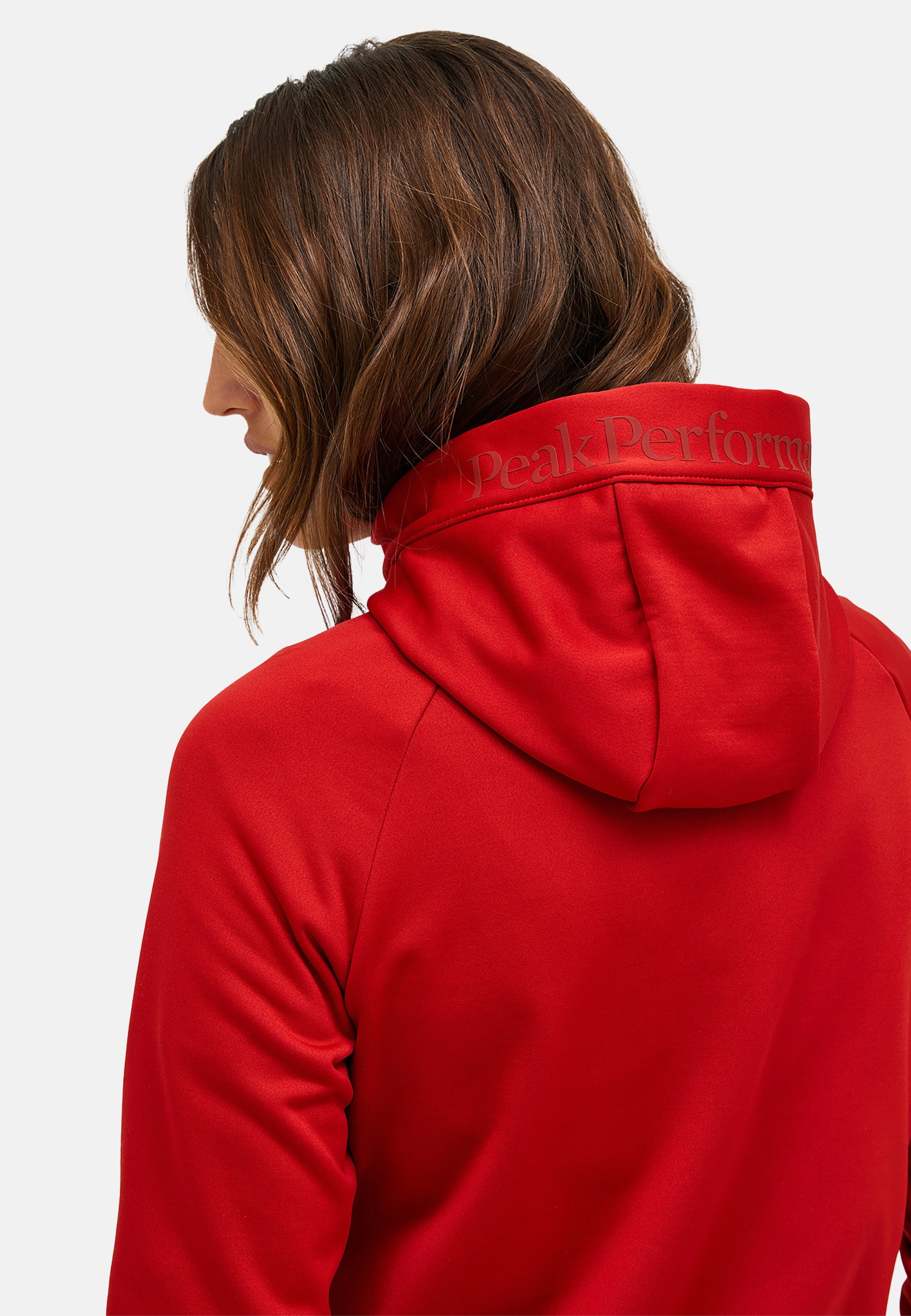 Peak Performance Fleecejacke »W Rider Essentials Midlayer Zip Hood« mit sportivem Design