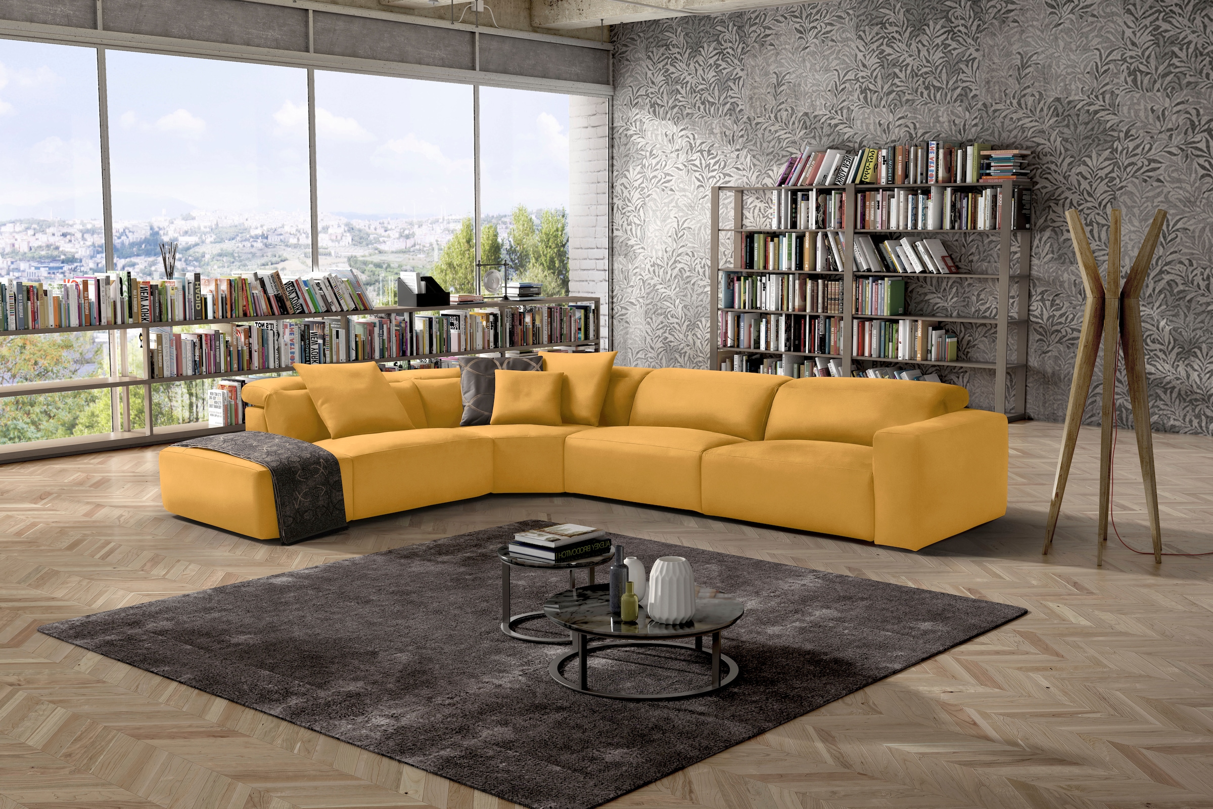 Egoitaliano Ecksofa "Beverly, extravangantes Designsofa mit erstklassigem S günstig online kaufen