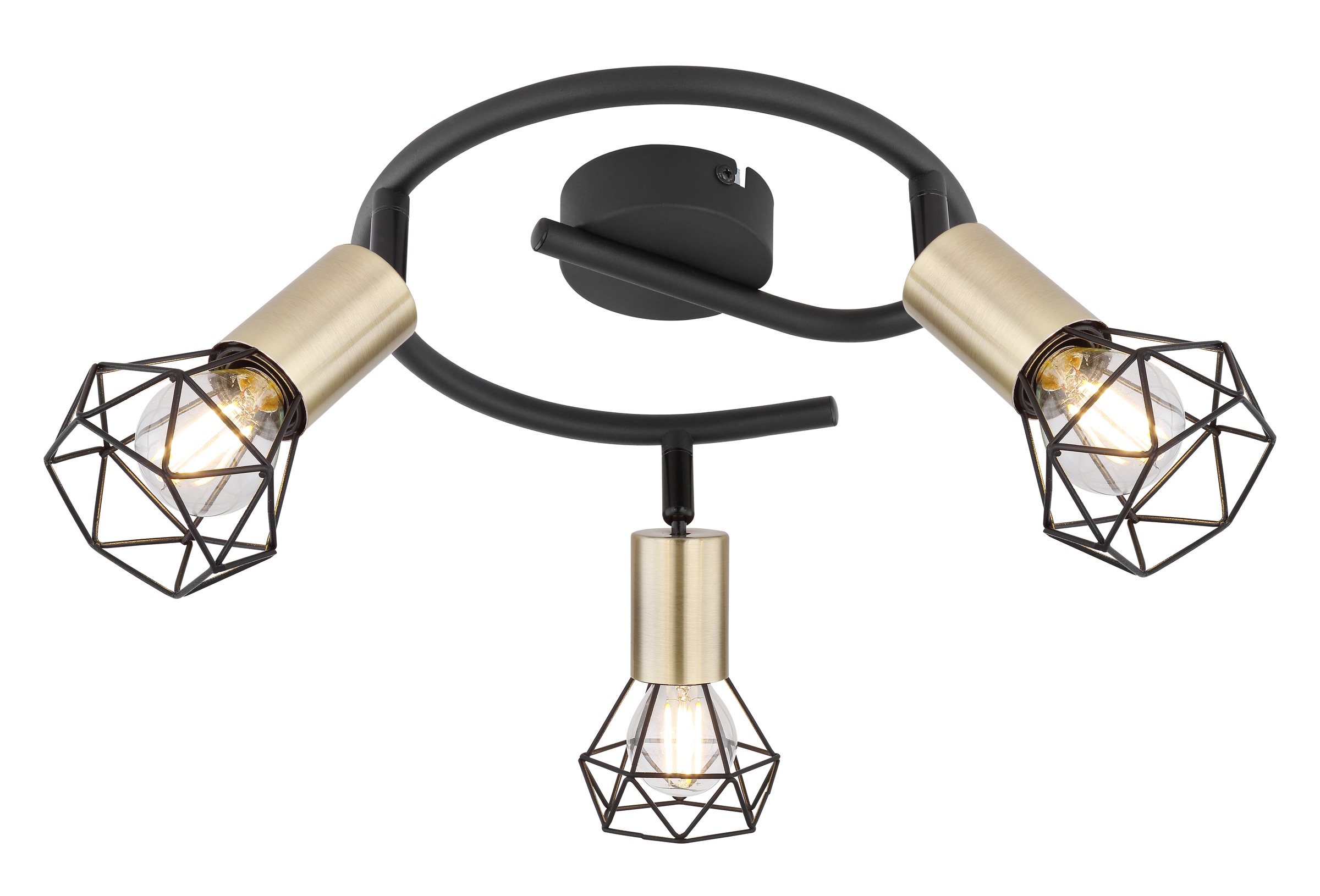 GLOBO LIGHTING Deckenstrahler »XARA I«, Leuchtmittel E14 | ohne Leuchtmittel, Deckenstrahler/Metall/Flur/Wohnzimmer/Schlafzimmer