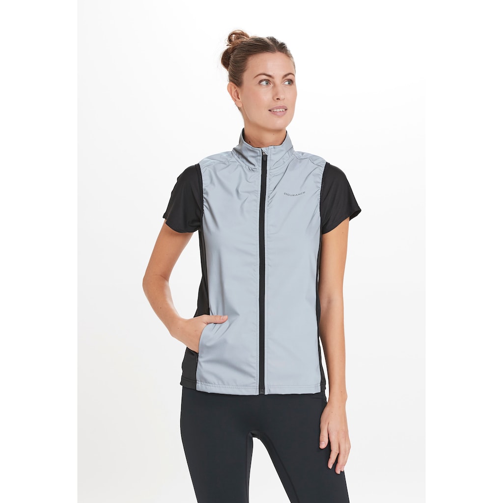 ENDURANCE Funktionsweste »Rumey W Light Night Vest«, mit top 360 Grad Sichtbarkeit im Dunkeln