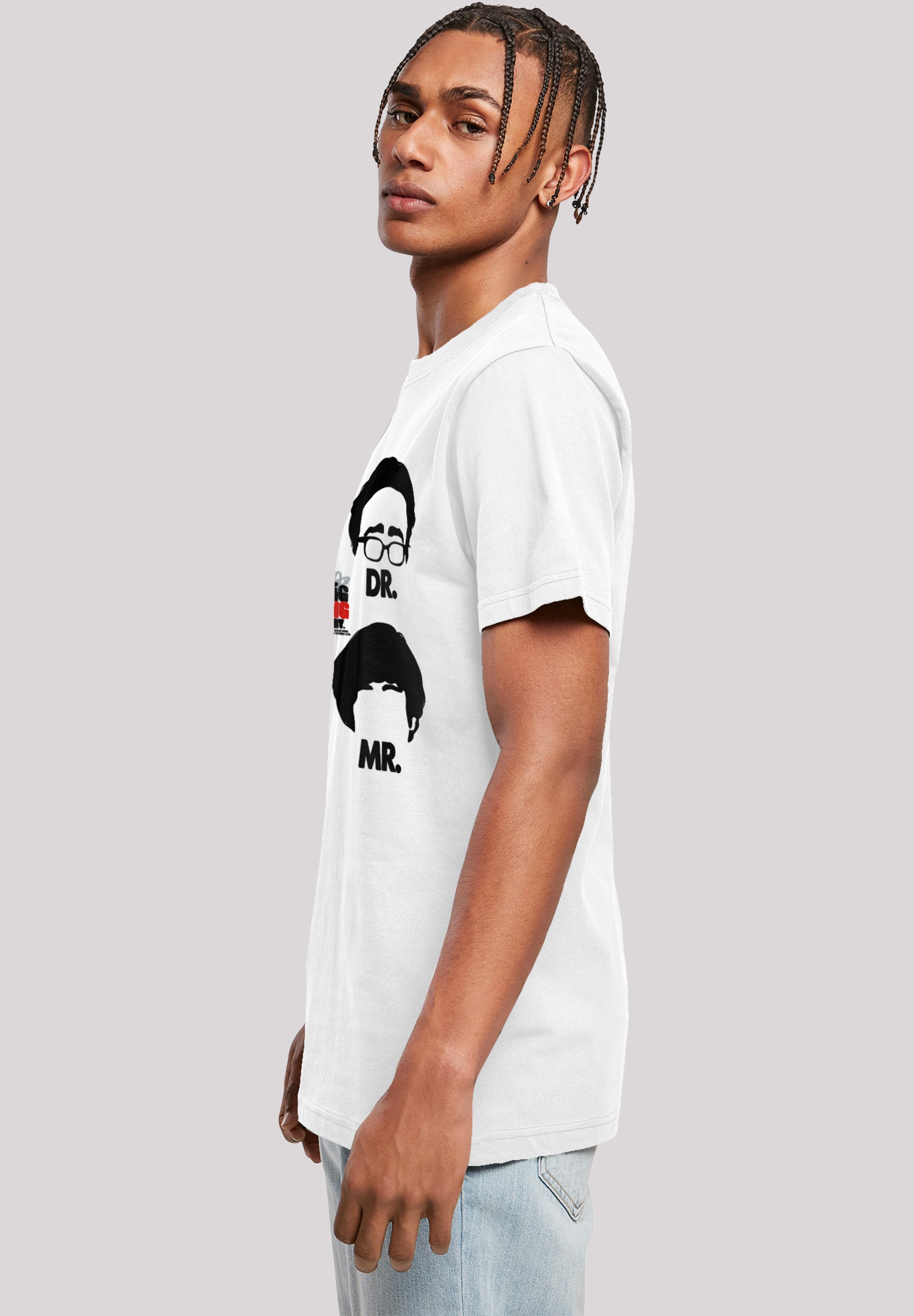 F4NT4STIC T-Shirt »Big Bang Theory Doctors And Mr«, Herren,Premium Merch,Regular-Fit,Basic,Bedruckt