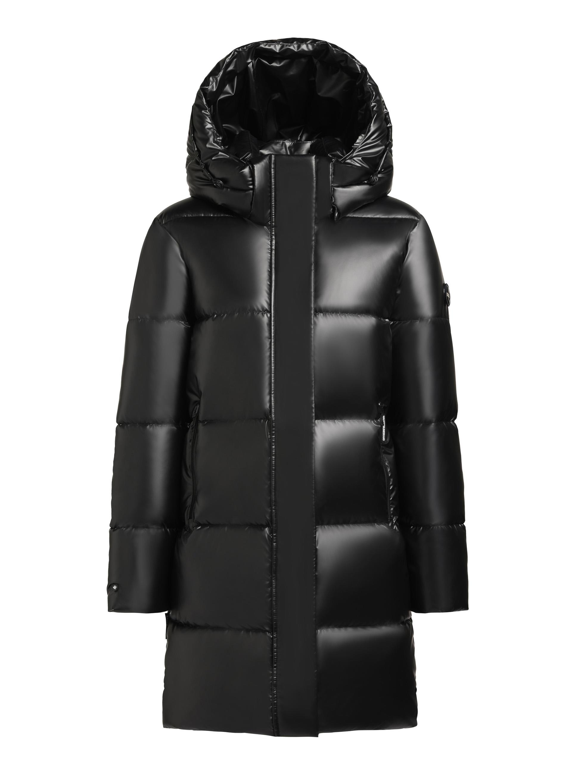 khujo Steppmantel »Haya Shiny-YM«, Wasserdichter gesteppter Damen Winter Kurzmantel