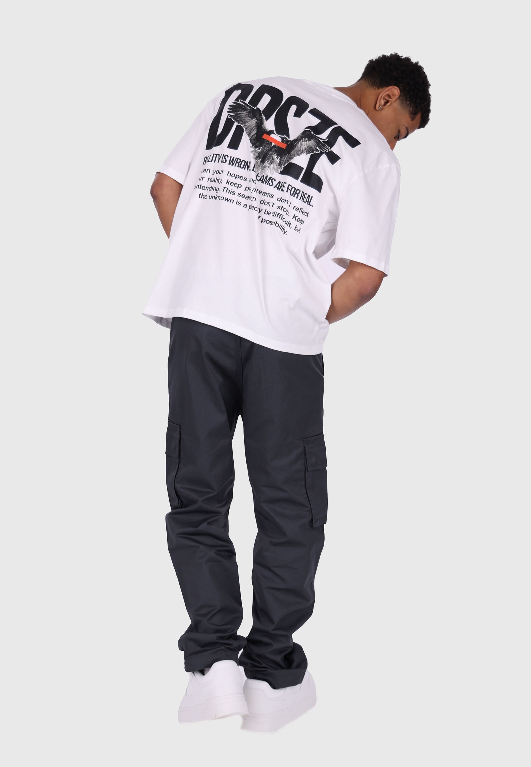 Dropsize T-Shirt »Dropsize HEAVY OVERSIZE DPSZE EAGLE T-SHIRT« 1 Stk.