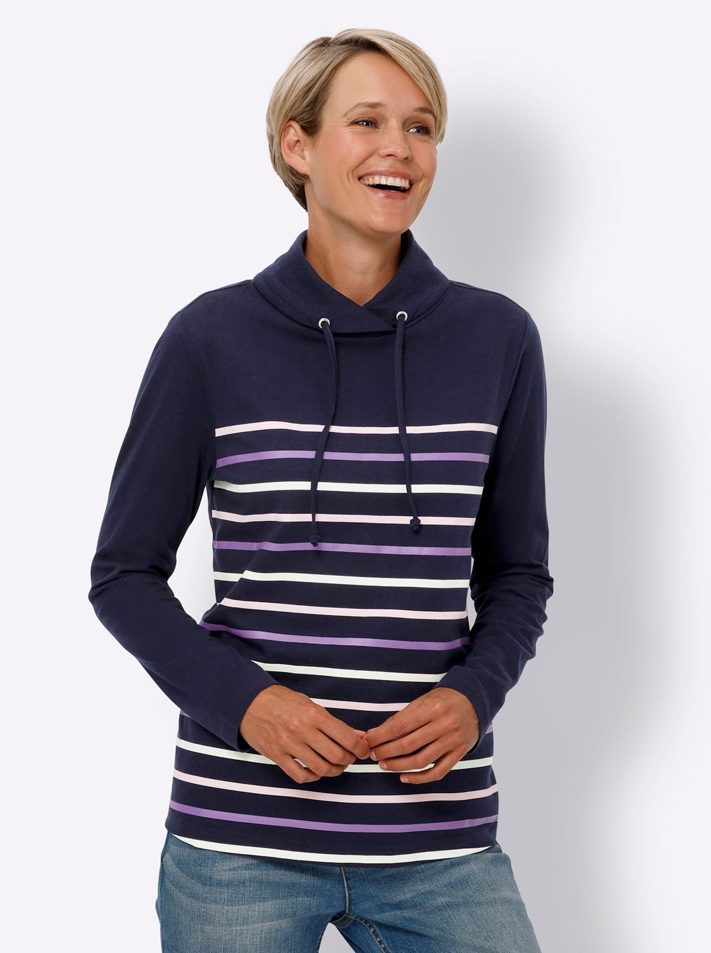 Classic Basics Rollkragenshirt "Rollkragen-Shirt" 1 Stk. tlg. günstig online kaufen