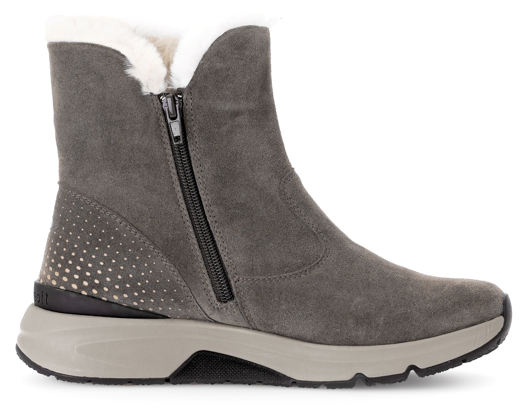 Thumbnail - Gabor Rollingsoft Winterboots, Keilabsatz, Stiefelette mit der typischen rollingsoft-Laufsohle