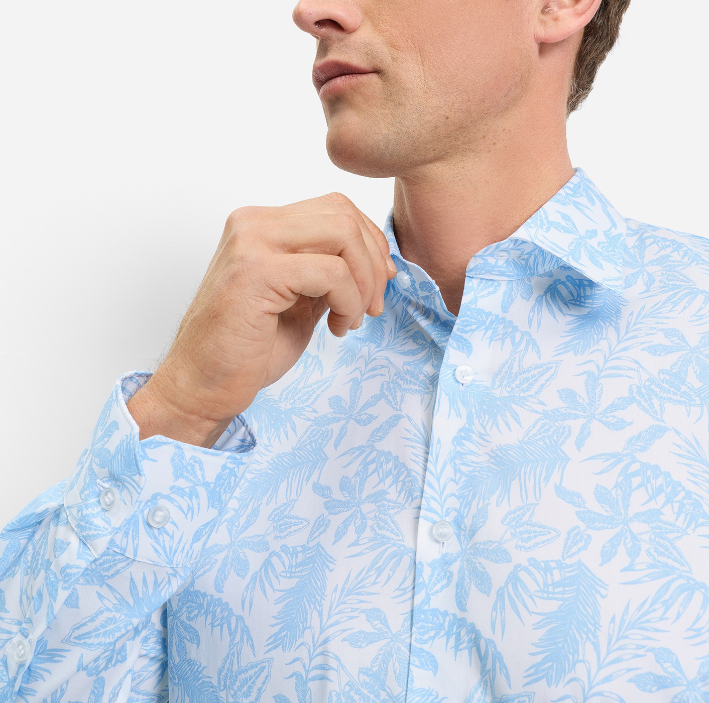 OLYMP No. Six Super Slim Shirt White 41 3