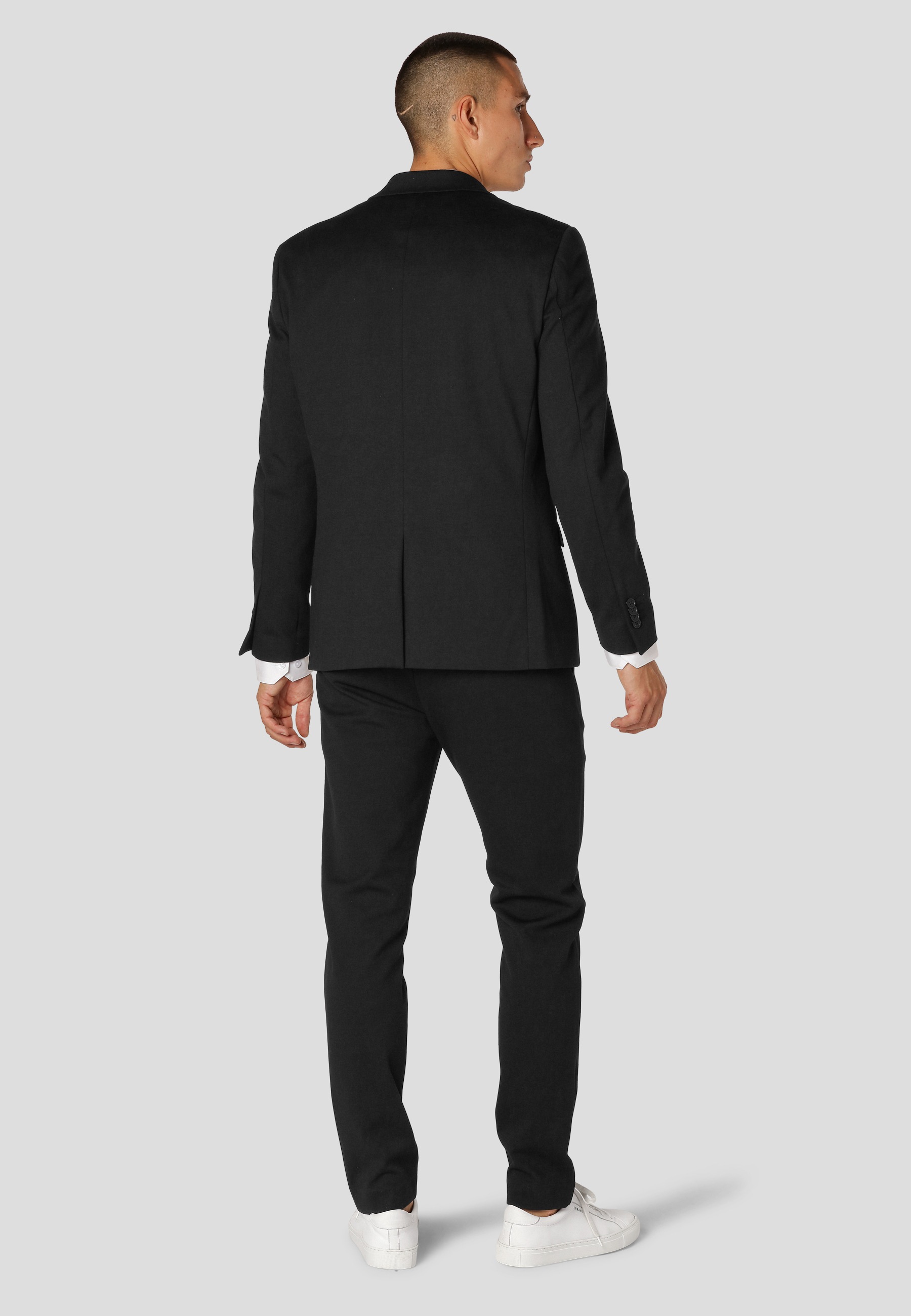 Clean Cut Copenhagen Winterjacke »Clean Cut Copenhagen Milano Jersey Blazer« 1 Stk. tlg. ohne Kapuze