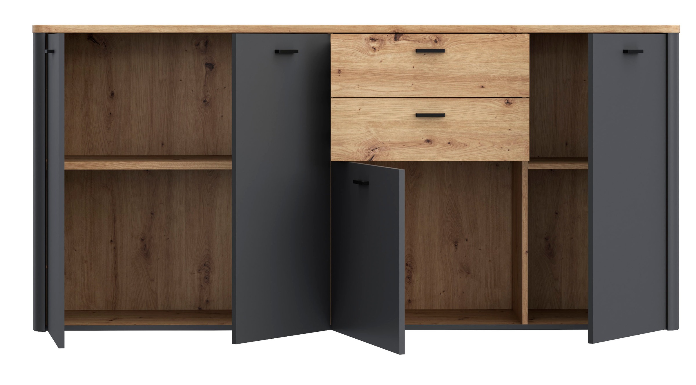 FORTE Sideboard »Leokadia«, Breite ca. 182 cm