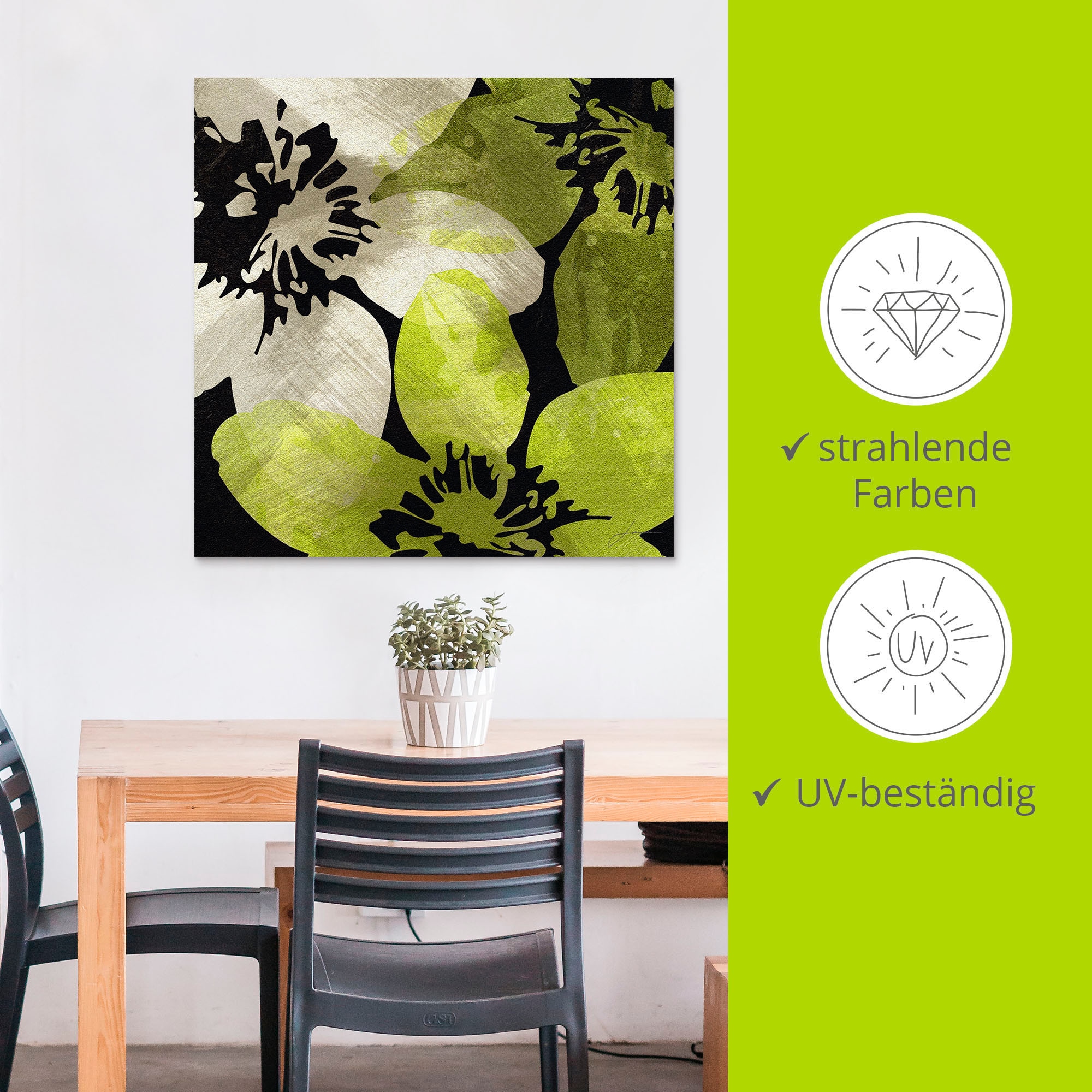 Artland Wandbild »Blüten V«, Blumen, (1 St.), als Alubild, Outdoorbild, Leinwandbild, Poster in verschied. Größen