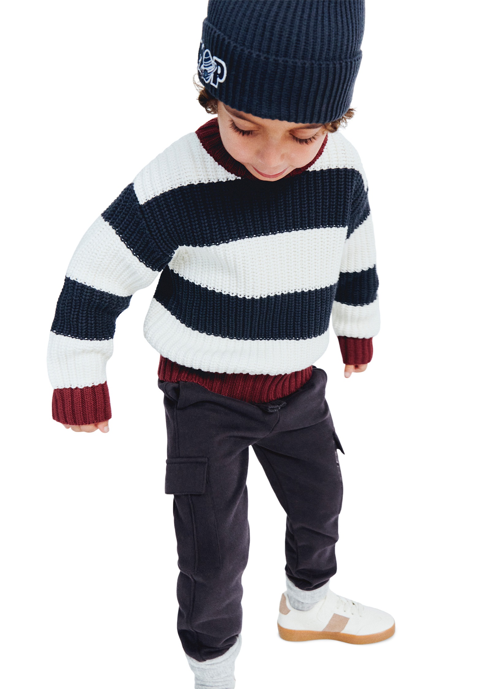 Marc O'Polo Chinohose »aus fein geripptem Jersey«