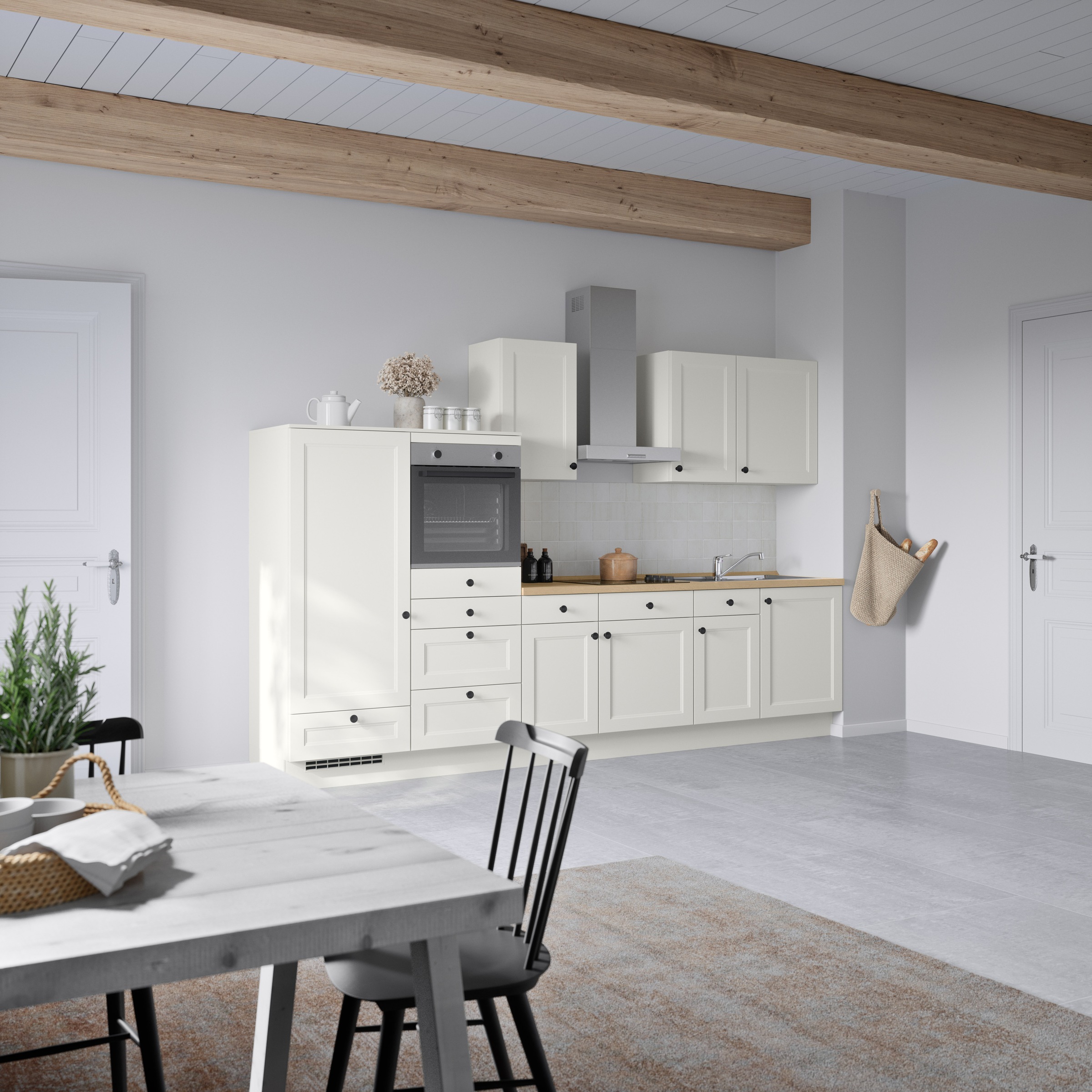 nobilia® Küchenzeile »"Cascada I"«, vormontiert, Ausrichtung wählbar, Breite 330 cm, wahlw. mit E-Geräten