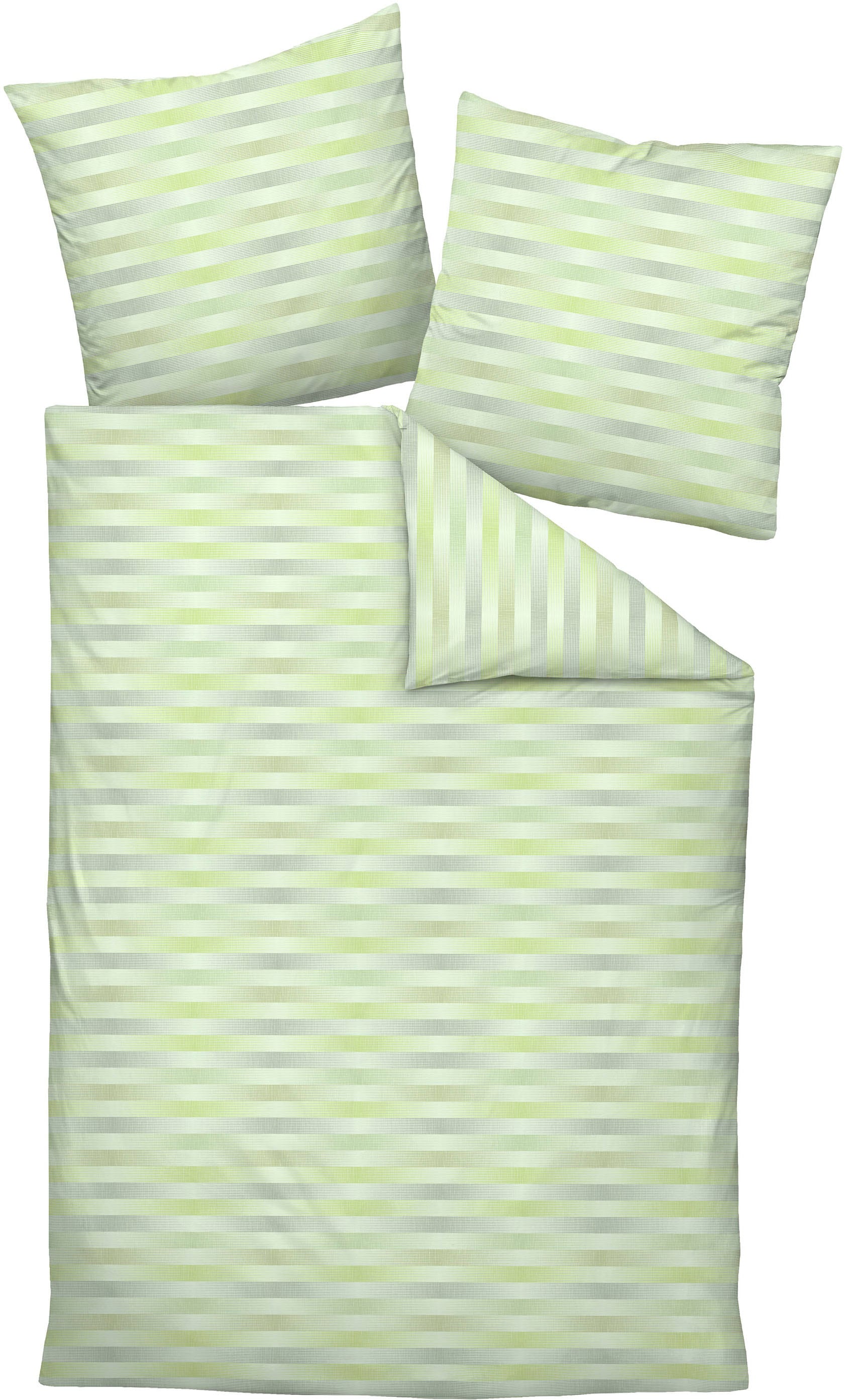 Janine Bettwäsche »MILANO 45124 09 155x200,80x80« mit Reißverschluss