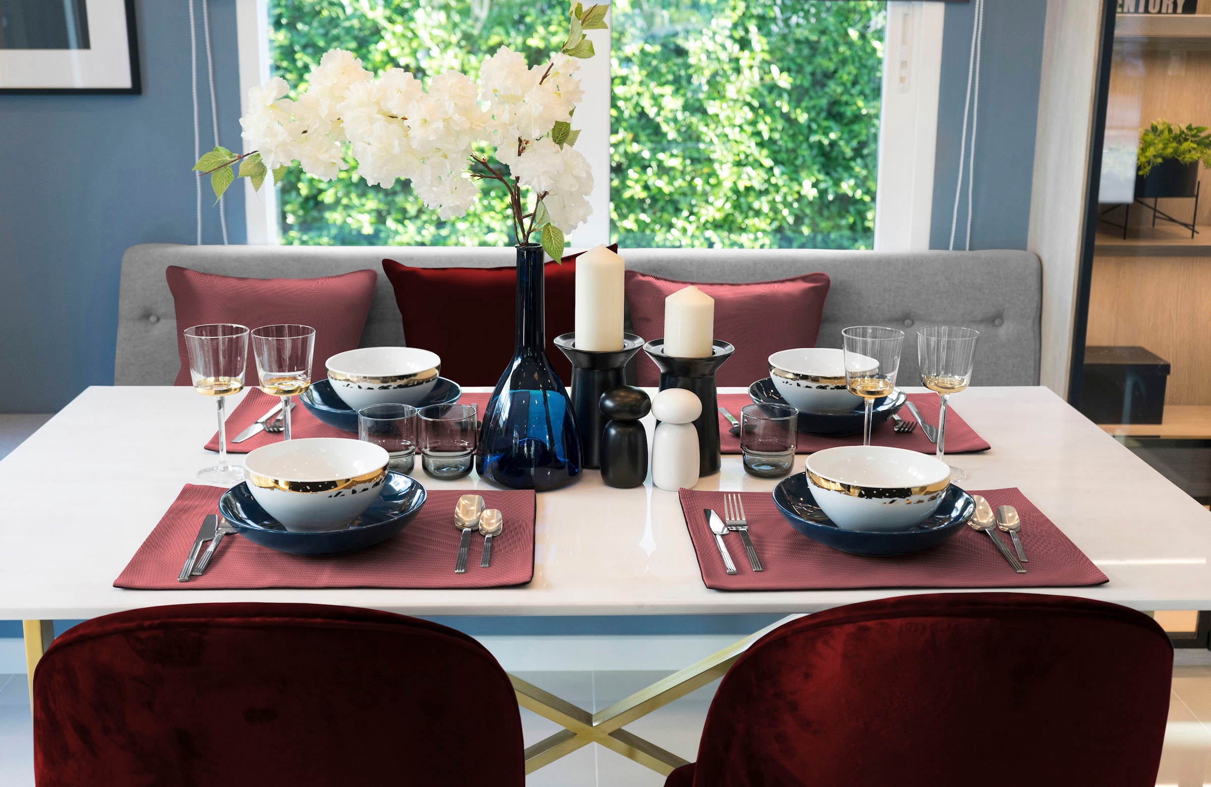 ▷ online | kaufen Tischsets Rote BAUR Platzsets Rot