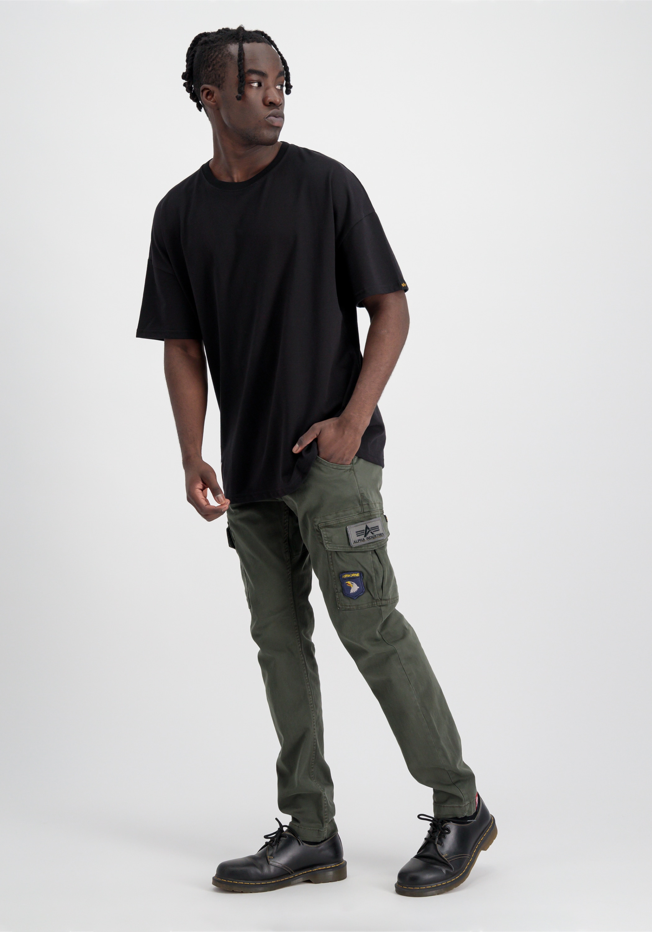 Alpha Industries Cargohose »Alpha Industries Men - Pants Petrol Patch Pant«