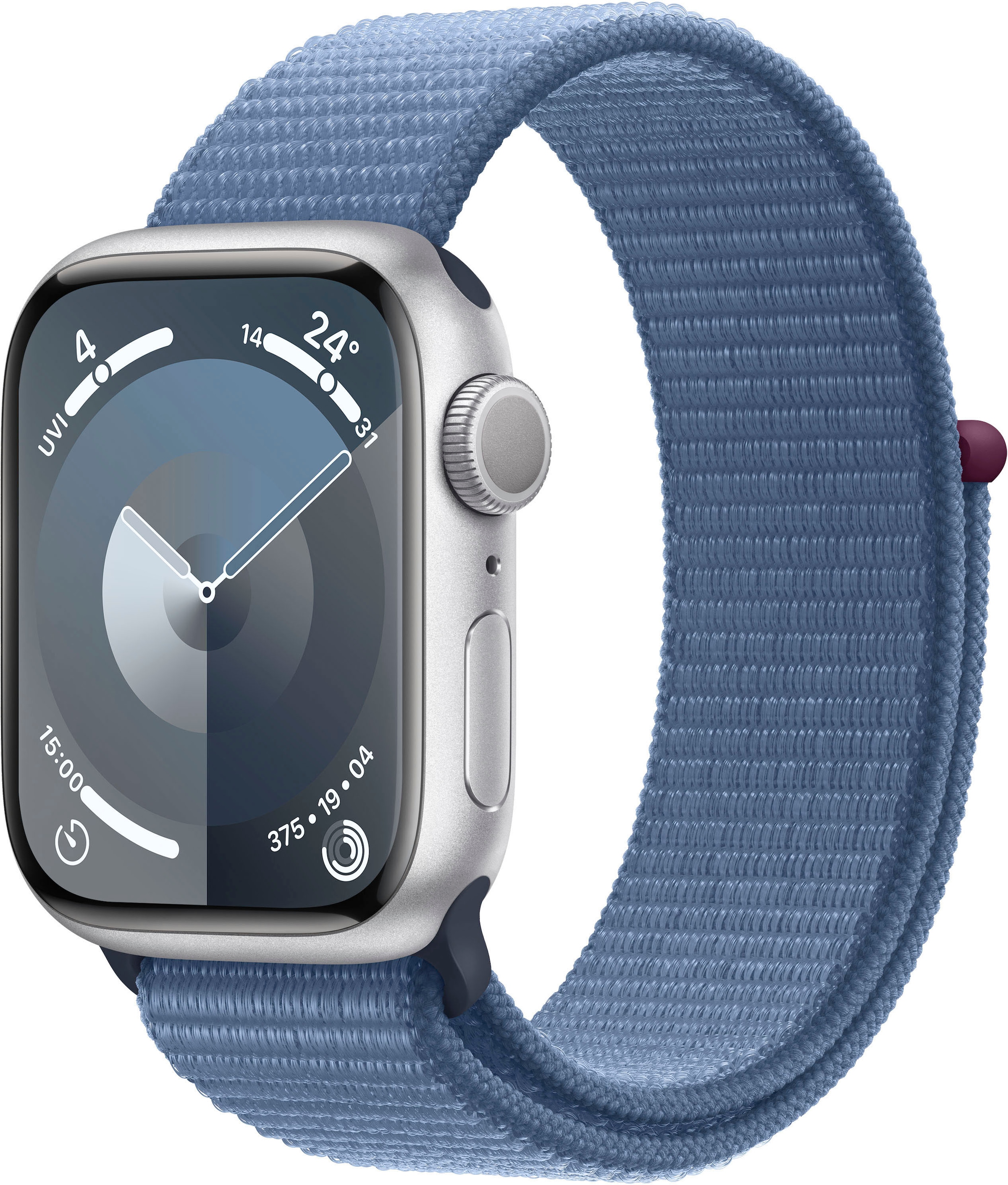 Smartwatch »Watch Series 9 GPS Aluminium 41mm One-Size«, (Watch OS 10 Sport Loop)