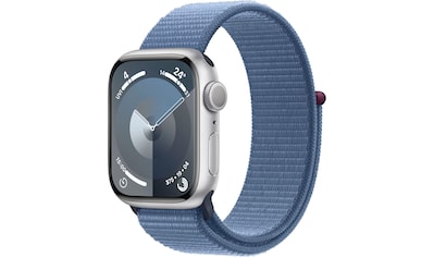 Smartwatch »Watch Series 9 GPS Aluminium 41mm One-Size«, (Watch OS 10 Sport Loop)