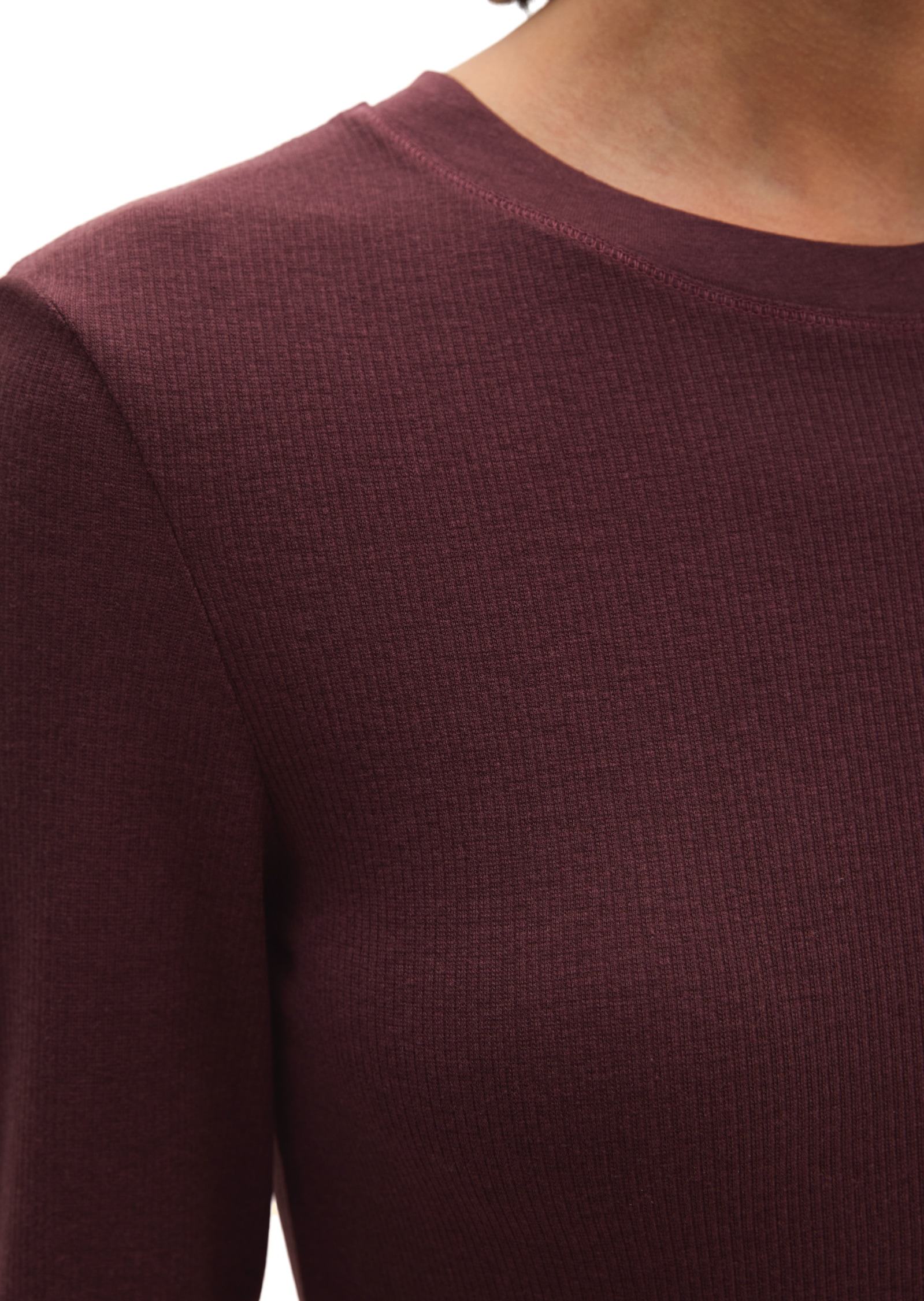 Marc O'Polo Langarmshirt »aus Lyocell-Bio-Baumwoll-Stretchjersey«