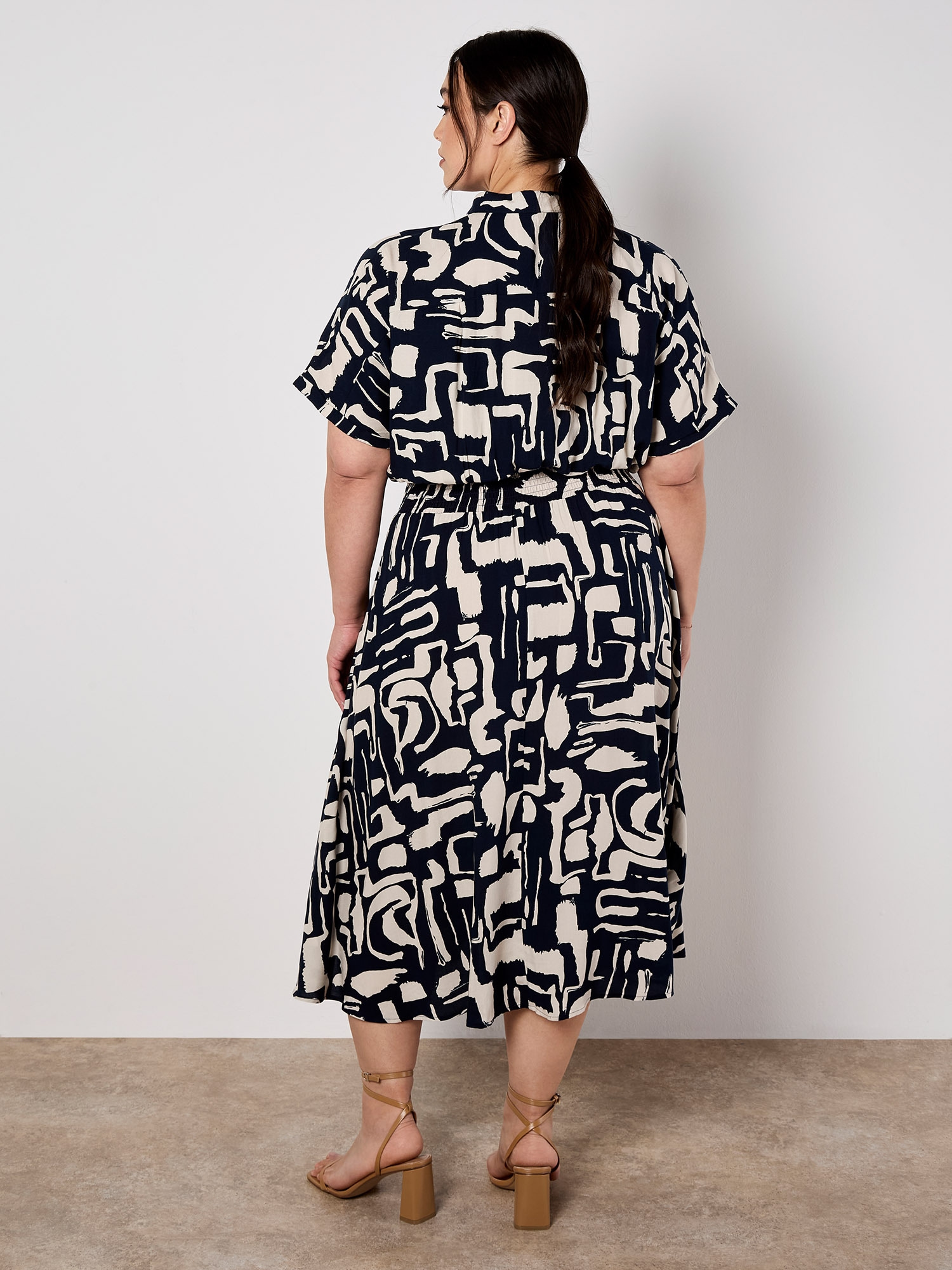 Apricot Midikleid »Midikleid« 1 tlg. mit Smokband