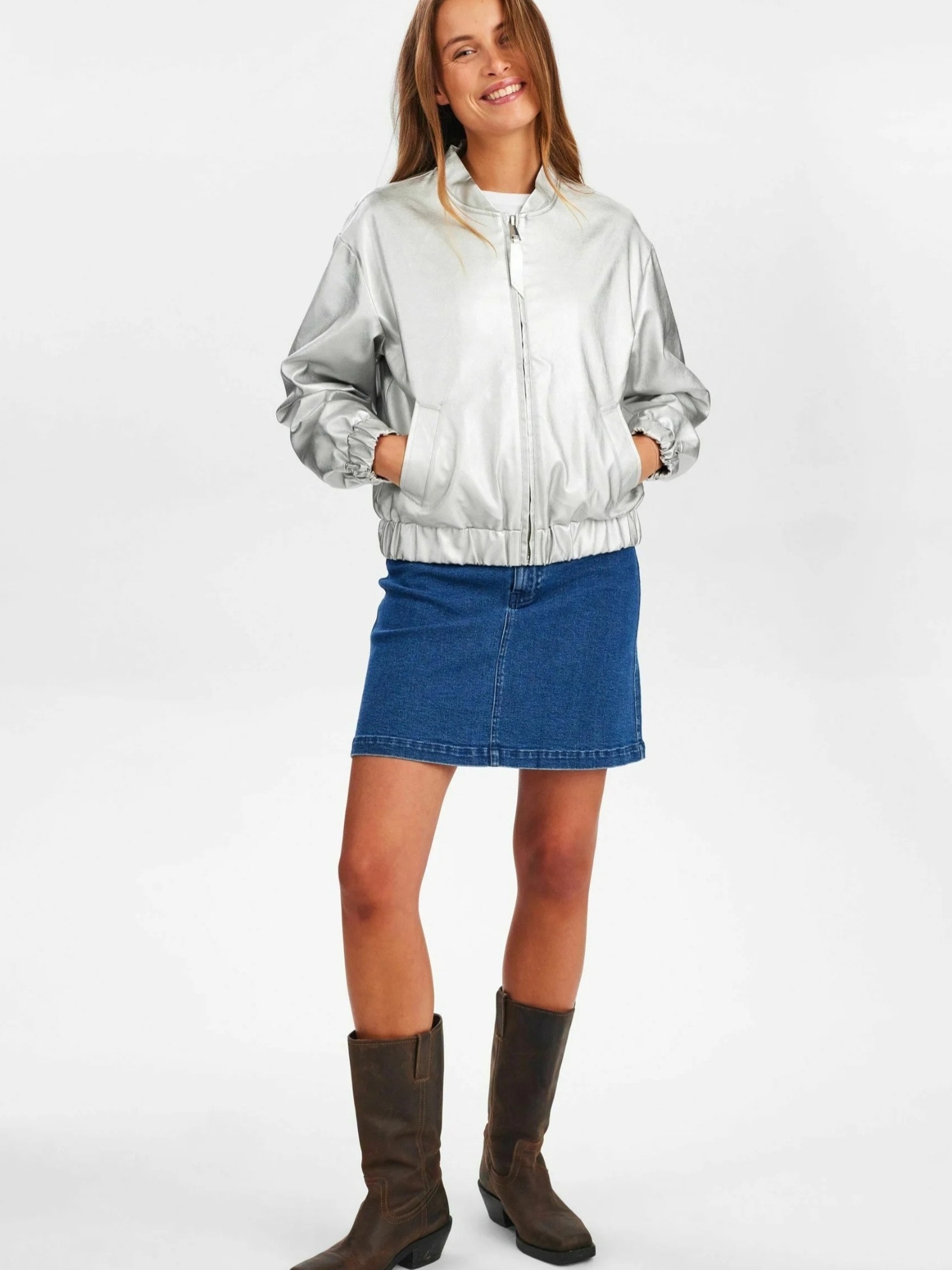 nümph Funktionsjacke »Nümph Metallic Jacket NUELLANORA«