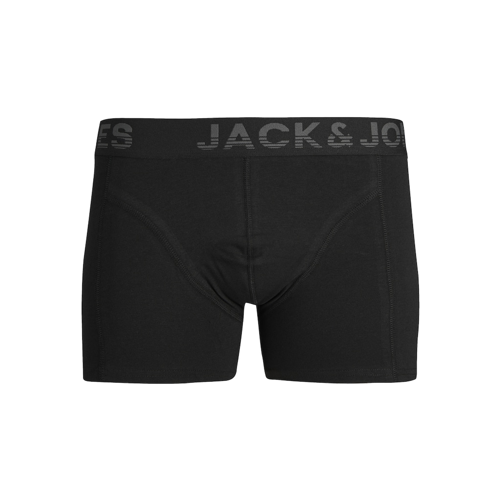 Jack & Jones Trunk »JACSHADE SOLID TRUNKS 3 PACK NOOS«, (Packung, 3 St.)