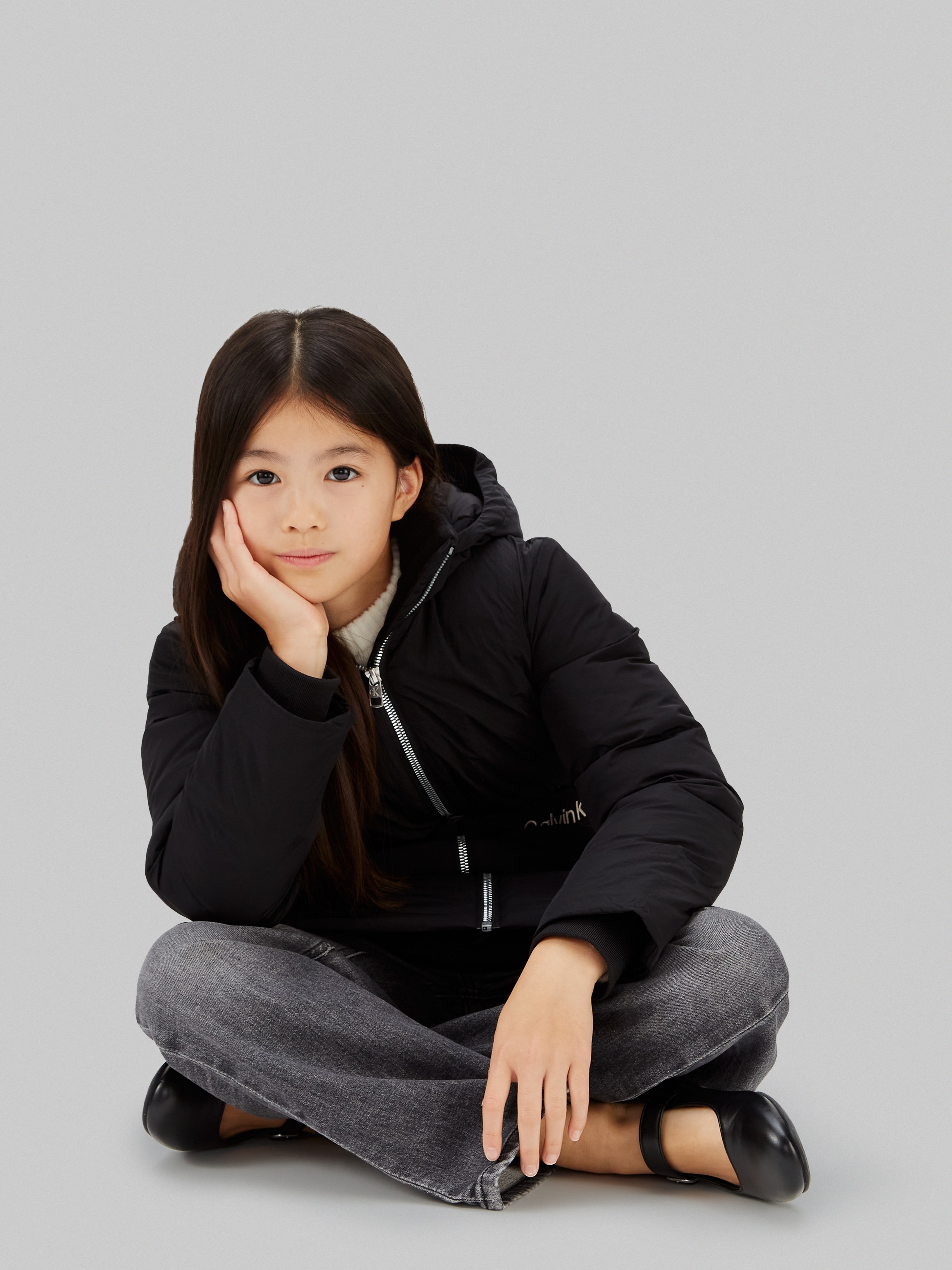 Thumbnail - Calvin Klein Jeans Steppmantel "CLASSIC BELTED COAT" für Kinder bis 16 Jahre, mit Gürtel