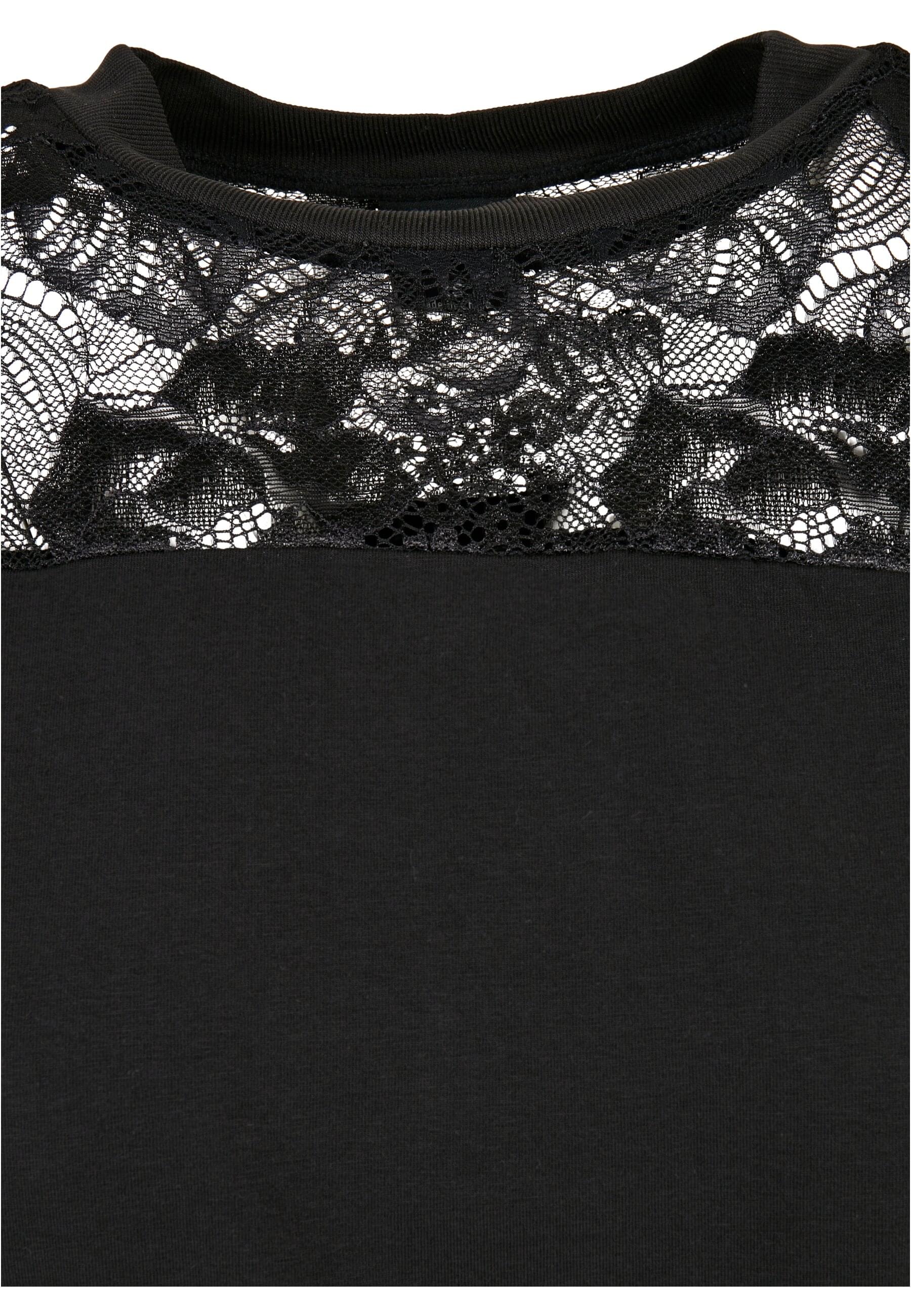 Thumbnail - URBAN CLASSICS T-Shirt "Urban Classics Damen Ladies Short Oversized Lace Tee", (1 tlg.)