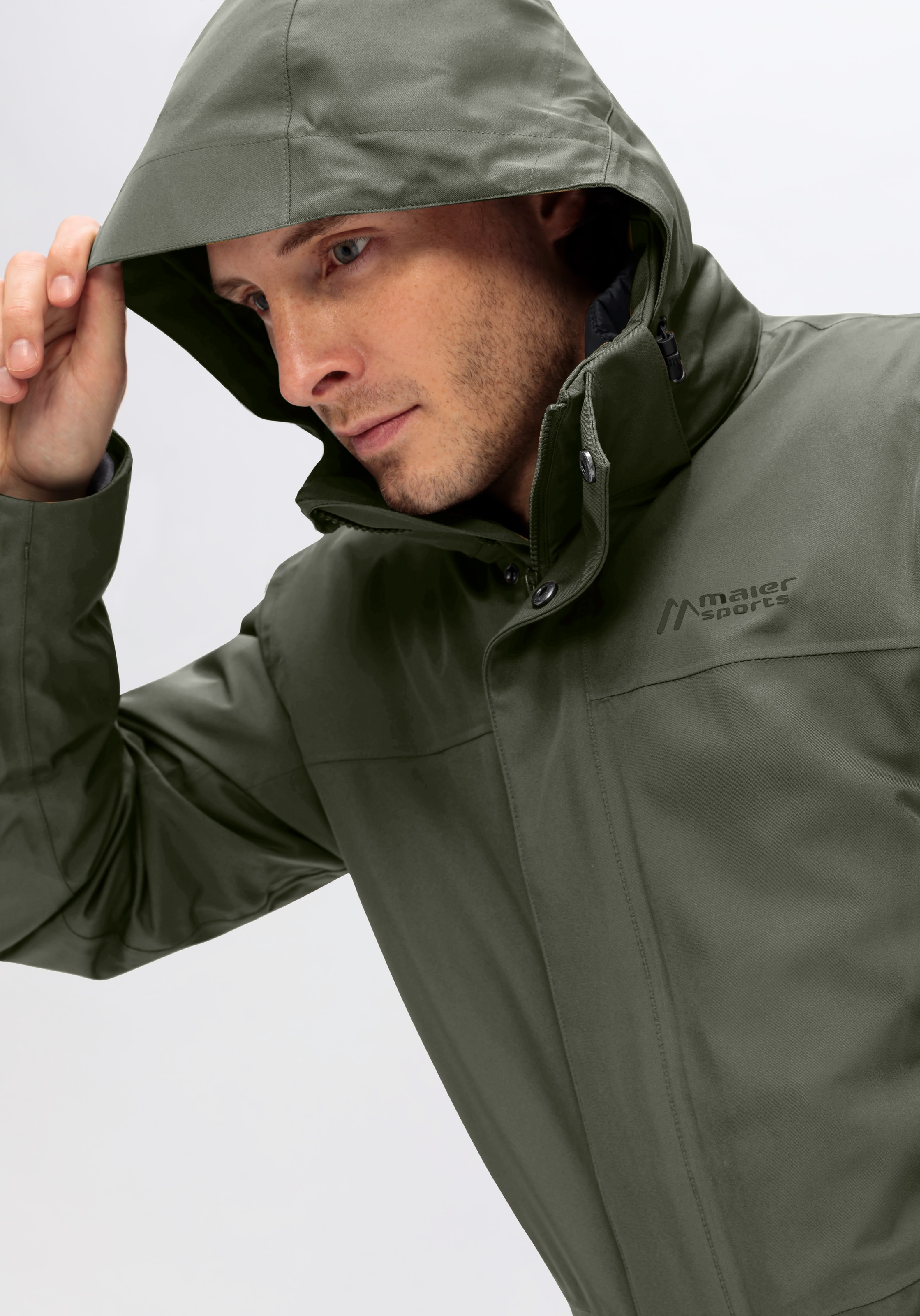 Maier Sports Funktionsjacke "Peyor 3in1" Herren Regenjacke, wattierte Winte günstig online kaufen