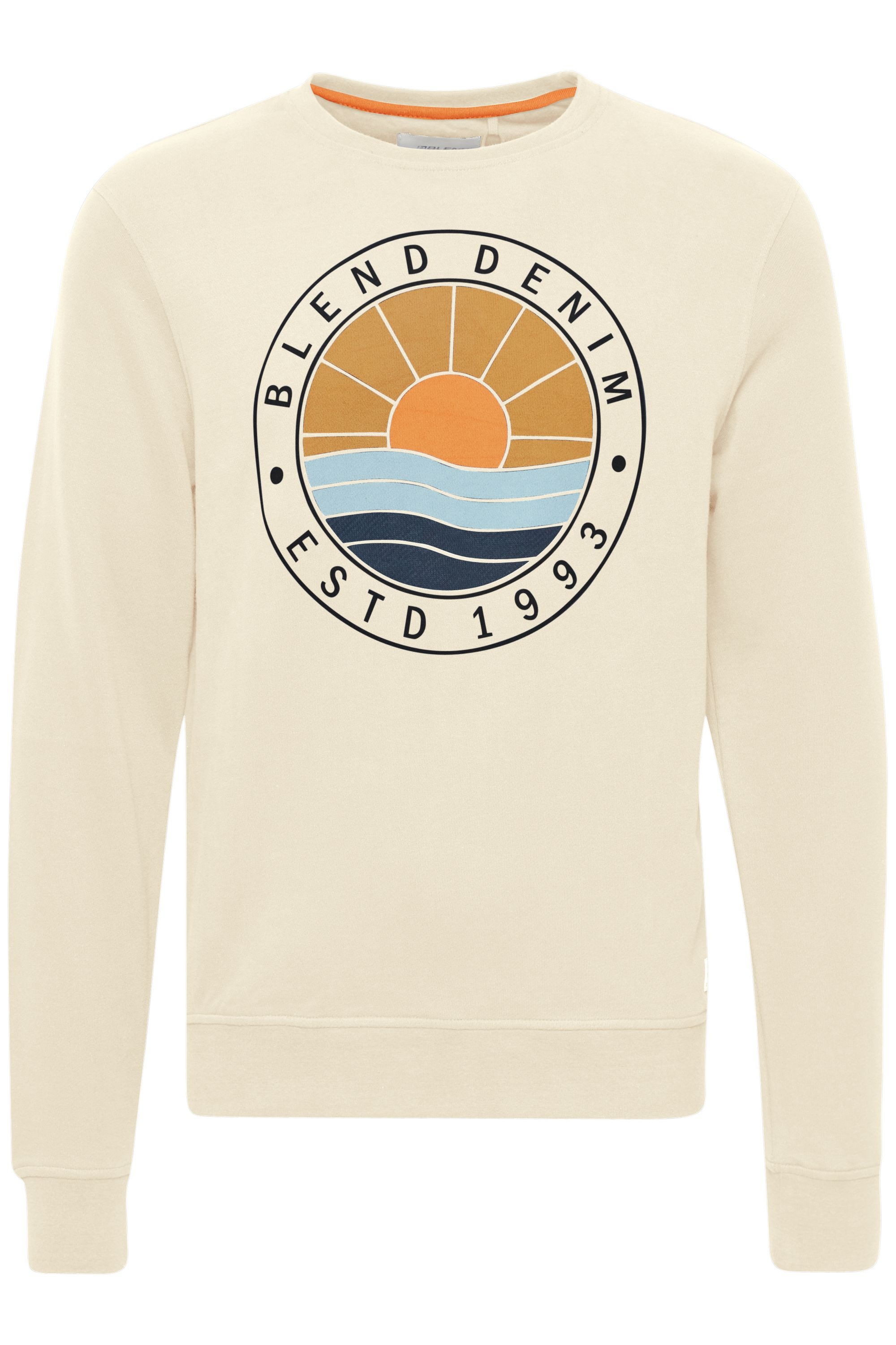 Blend Longpullover "BHClios", Klassisches Sweatshirt mit Rundhalsausschnitt günstig online kaufen