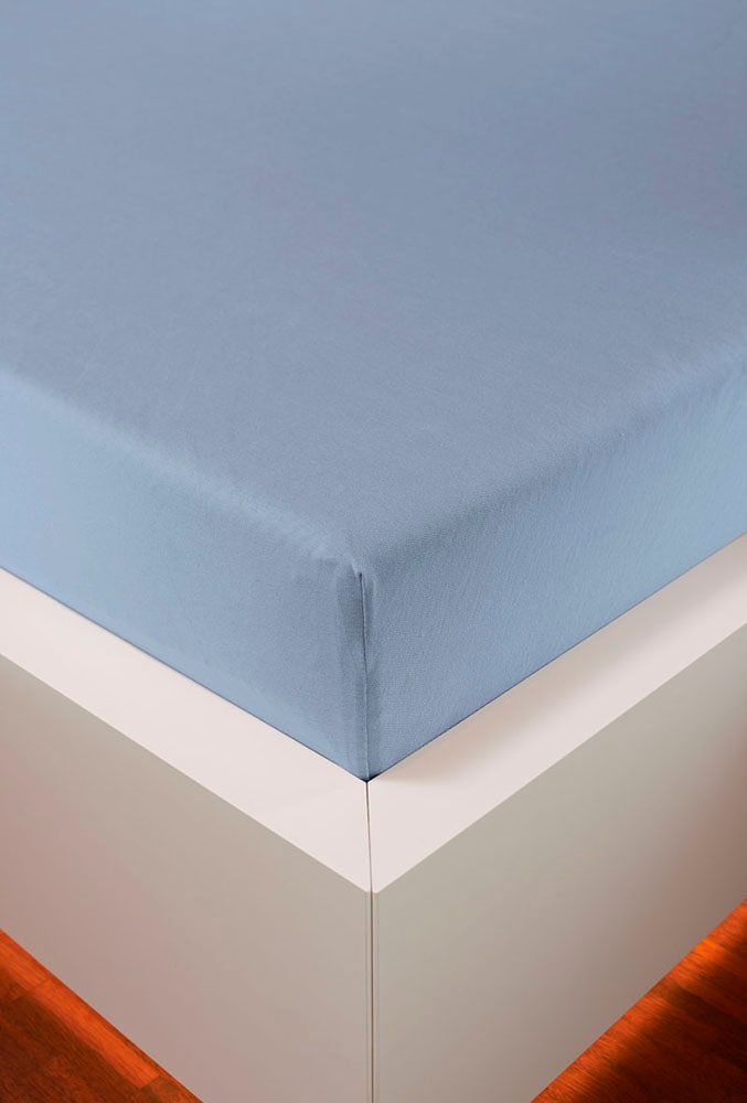 bellana Spannbettlaken »Jersey-Elasthan Aqua in Gr. 90x200, 140x200 oder 180x200 cm«, aus Baumwolle, für Matratzen bis 35 cm Höhe, Bettlaken, Spannbetttuch