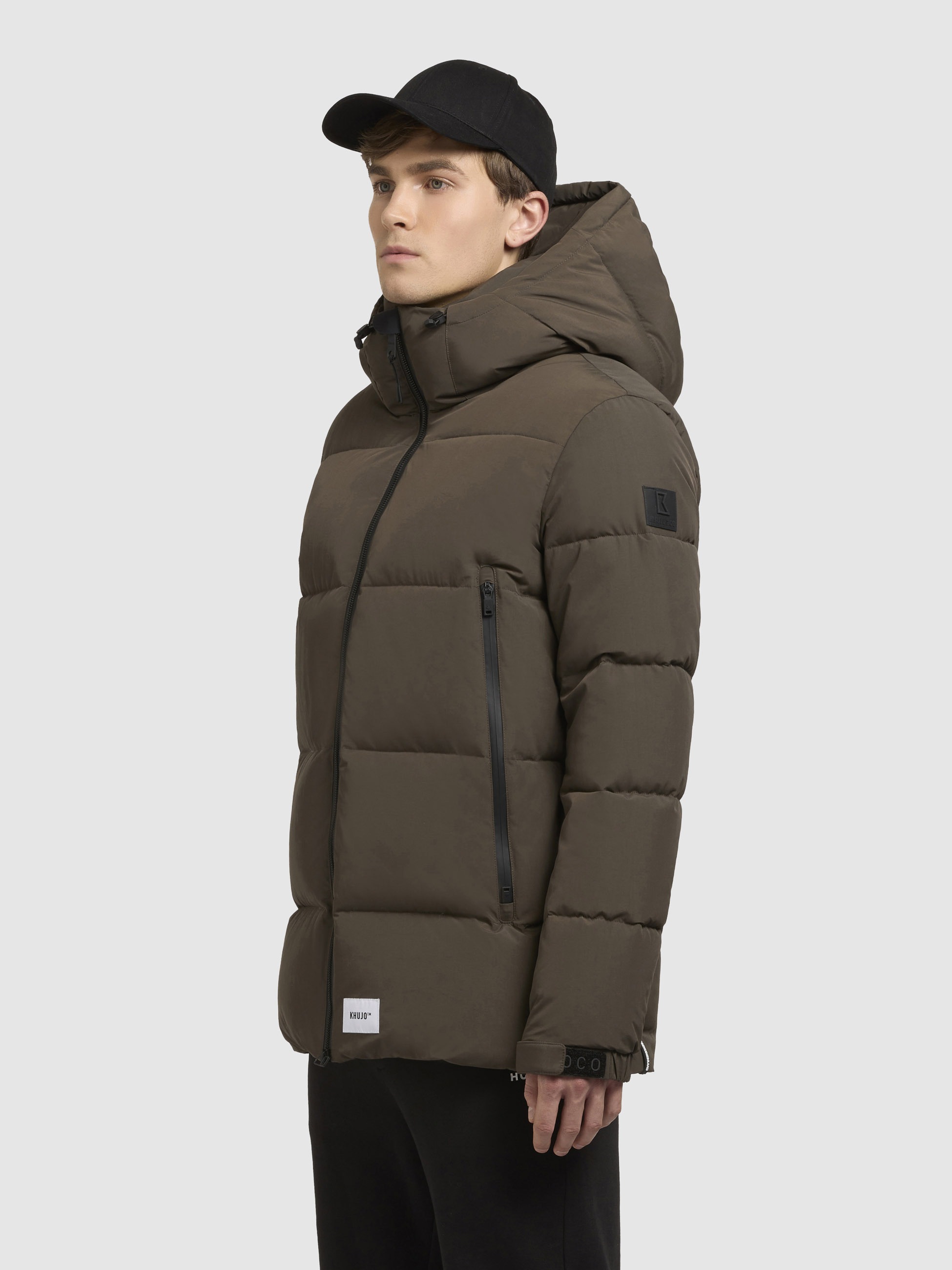 khujo Steppjacke »ROAN«, mit Kapuze